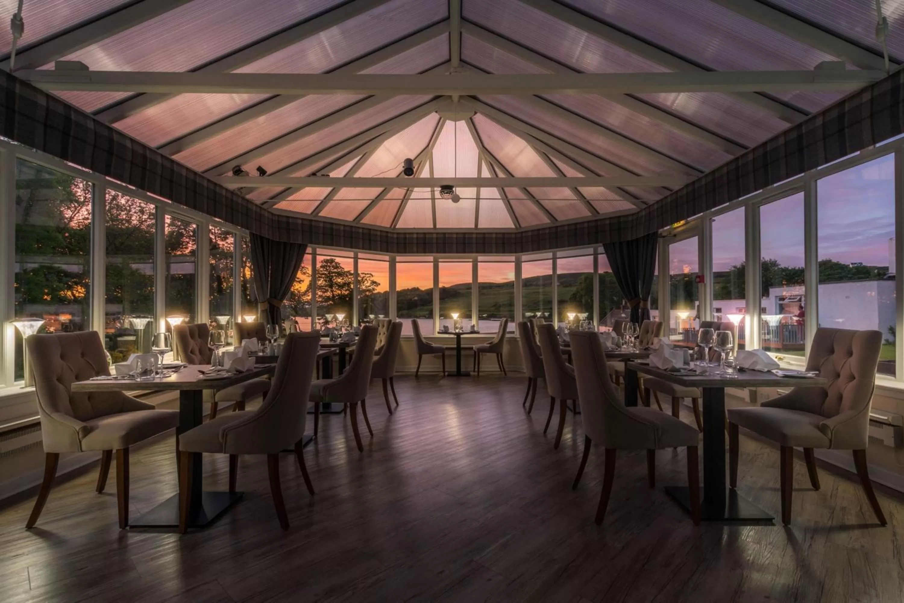 Restaurant/places to eat in Skeabost House Hotel