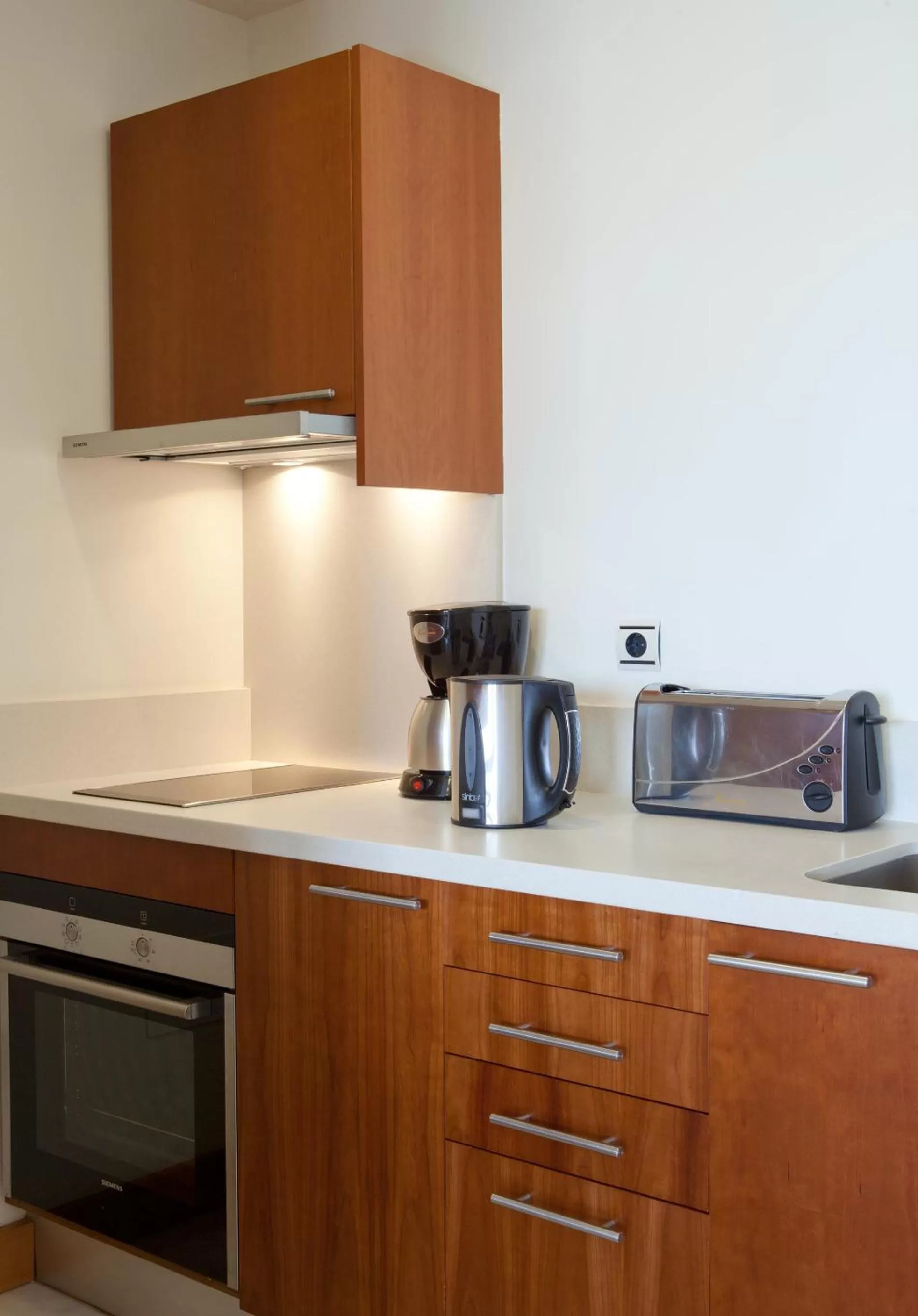Kitchen or kitchenette in Hotel Suite Villa Maria