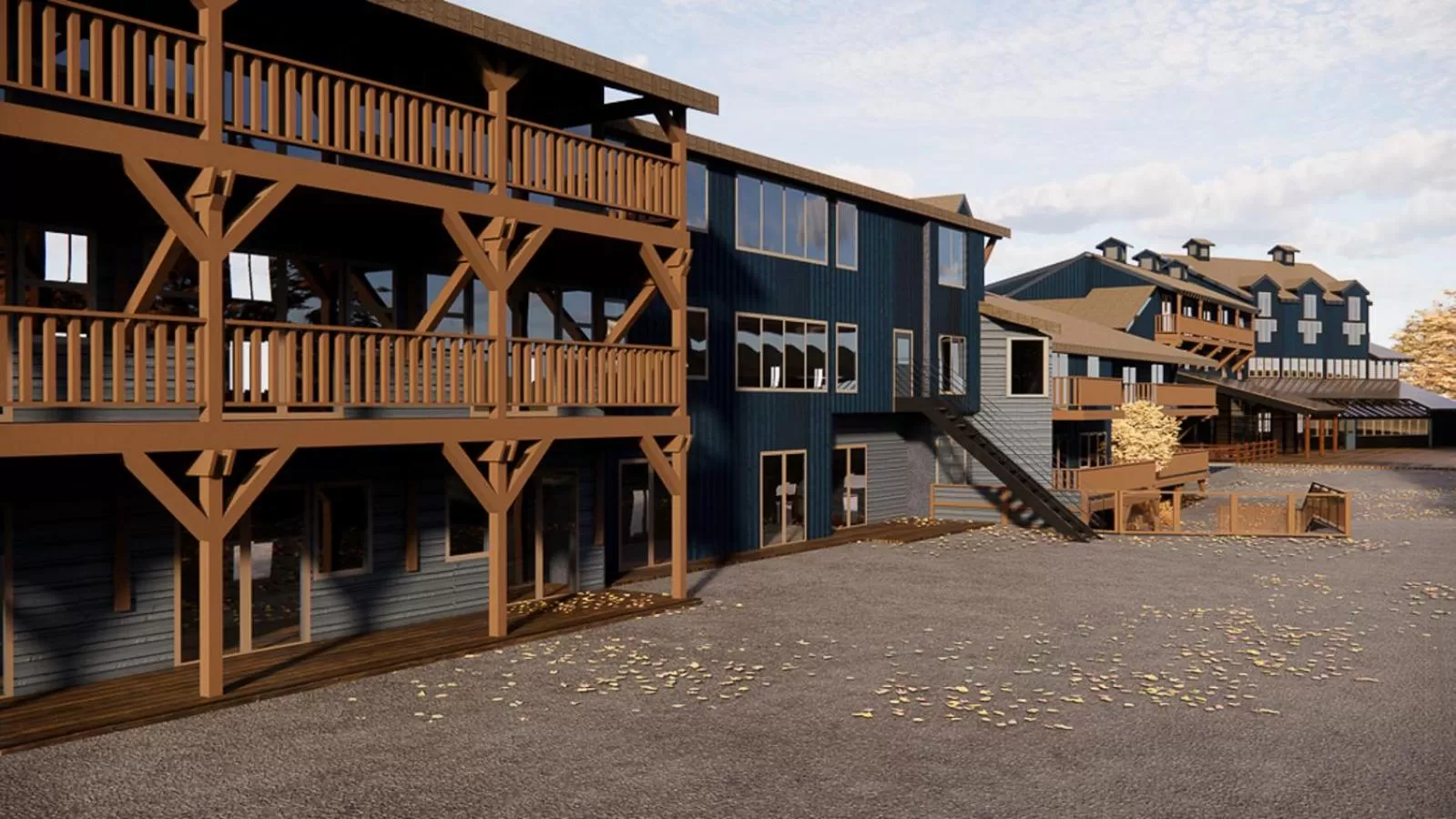 Property building in The Approach Hotel