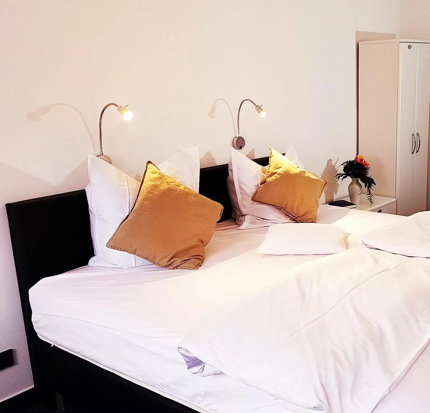 Bed in Hotel Walsroder Hof