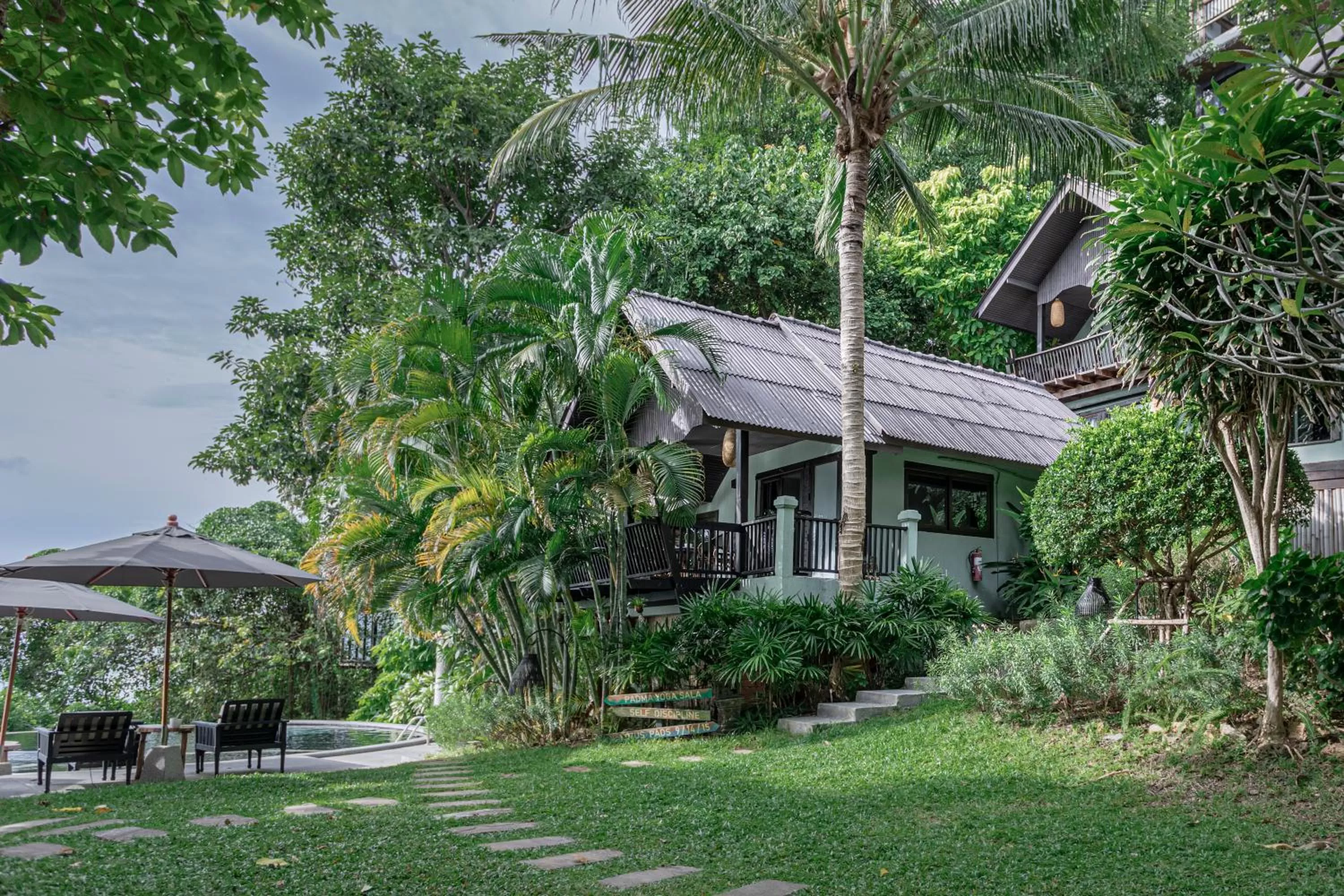 Property building in Vikasa Yoga Retreat