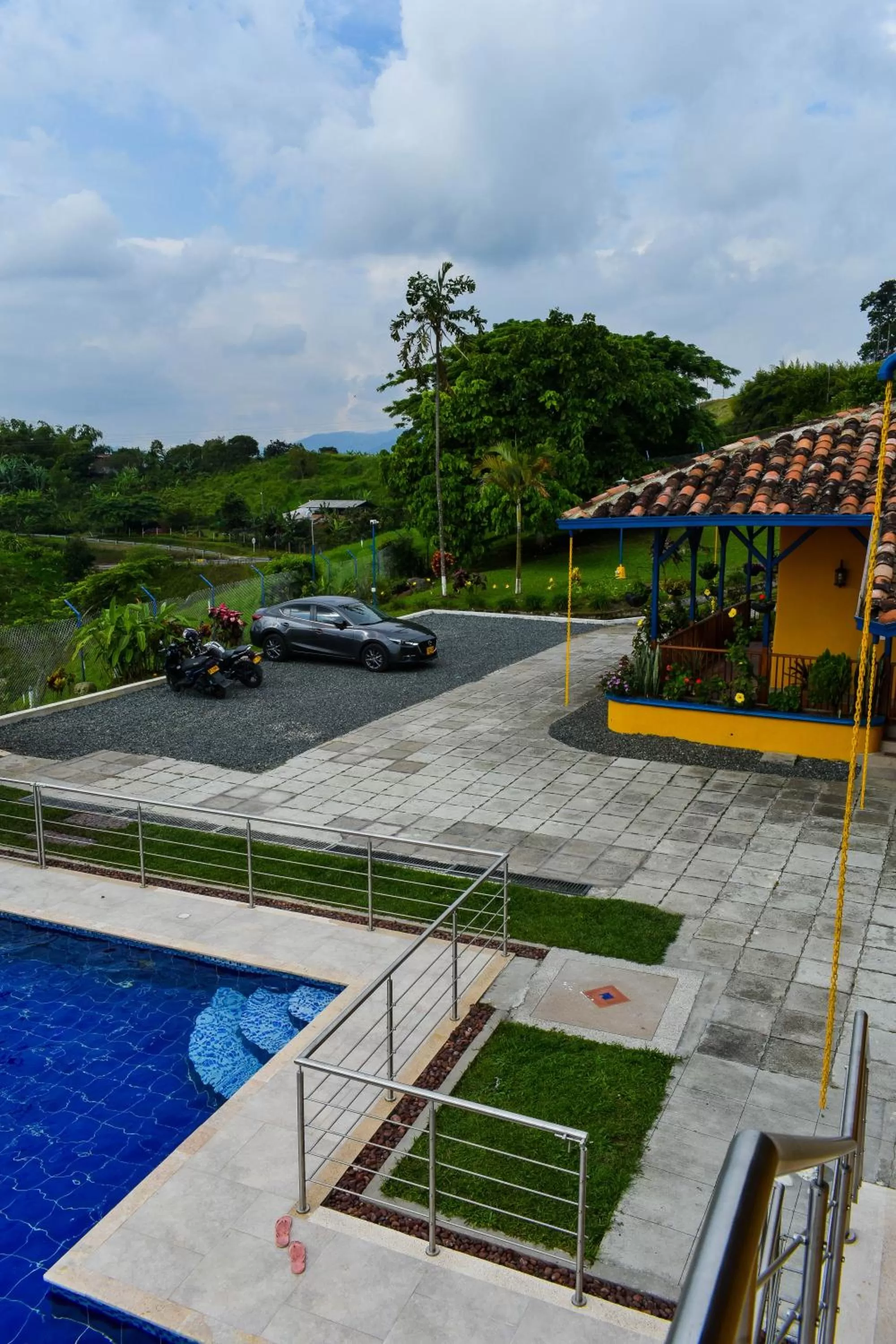Property building in Guaduales Ecohotel