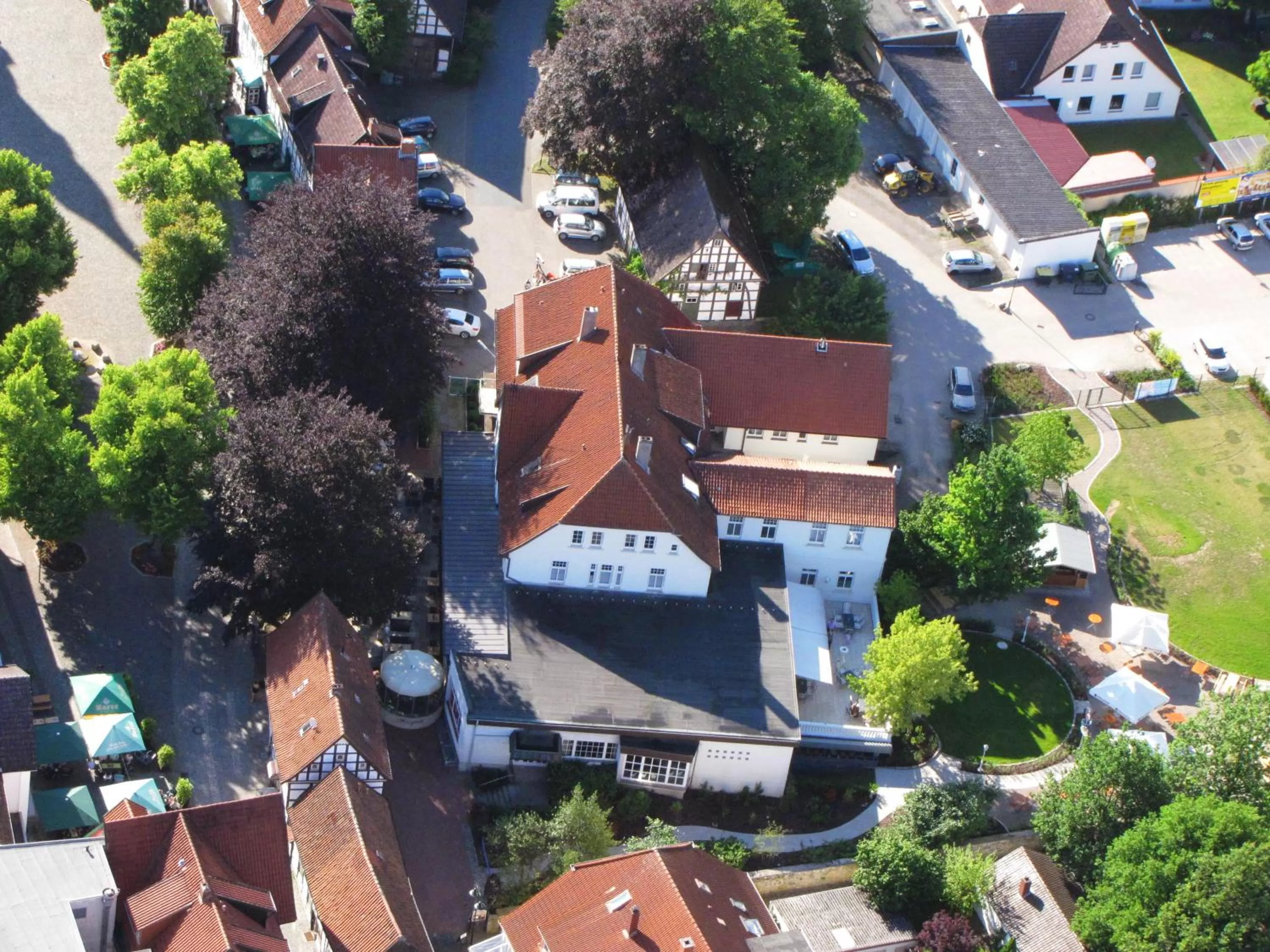 Bird's eye view in Höger's Hotel & Restaurant