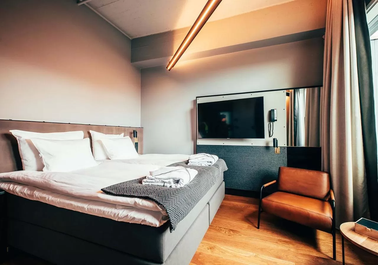 Bed in Clarion Hotel Mestari