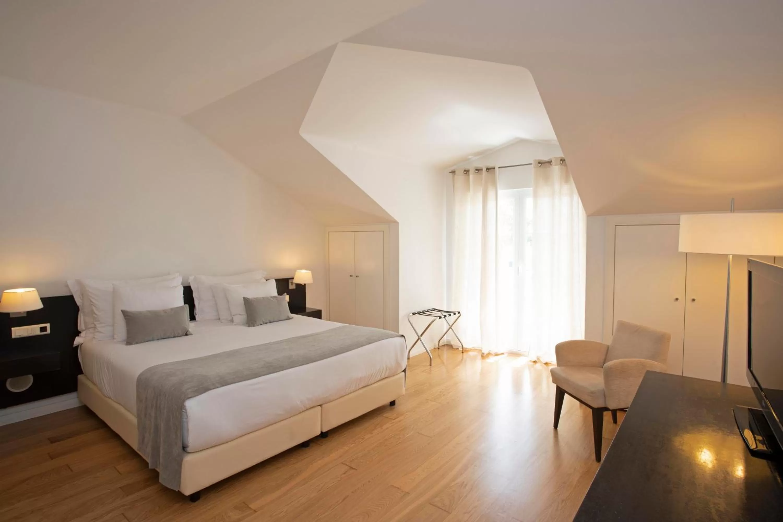 Bed in Vila Bicuda Resort