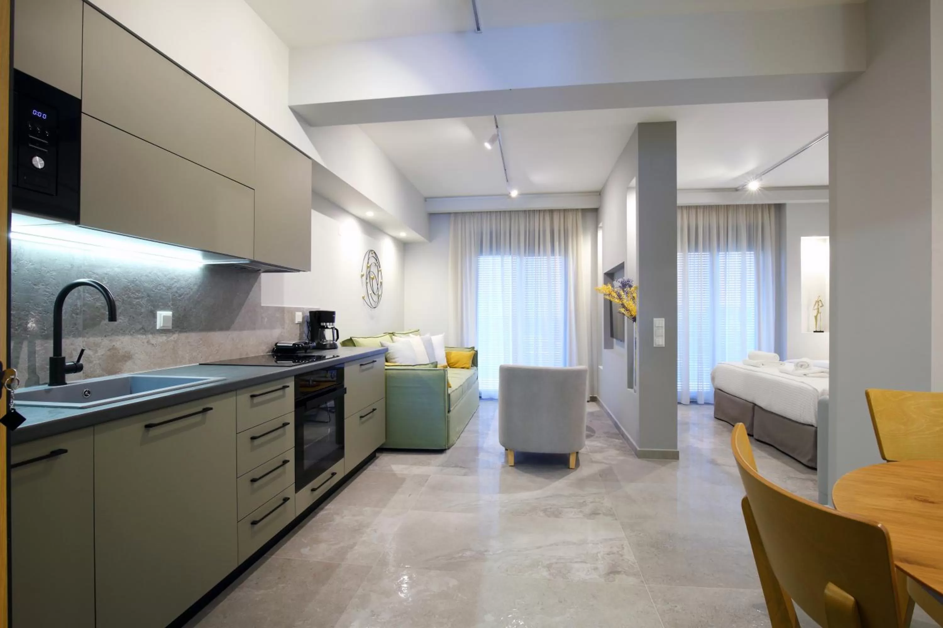 Seating area in Carabella Residence