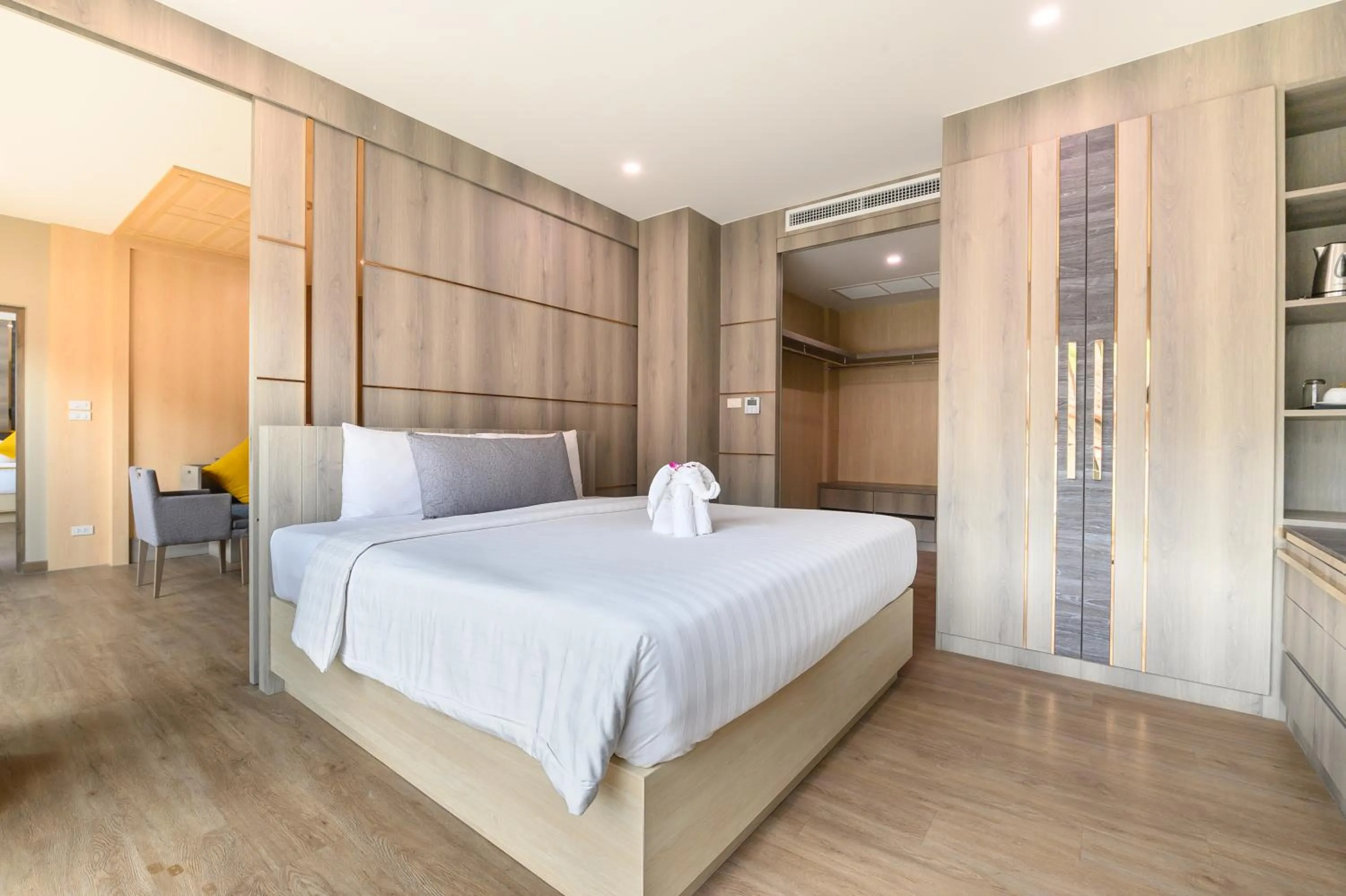 Bed in Andakira Hotel - SHA Extra Plus