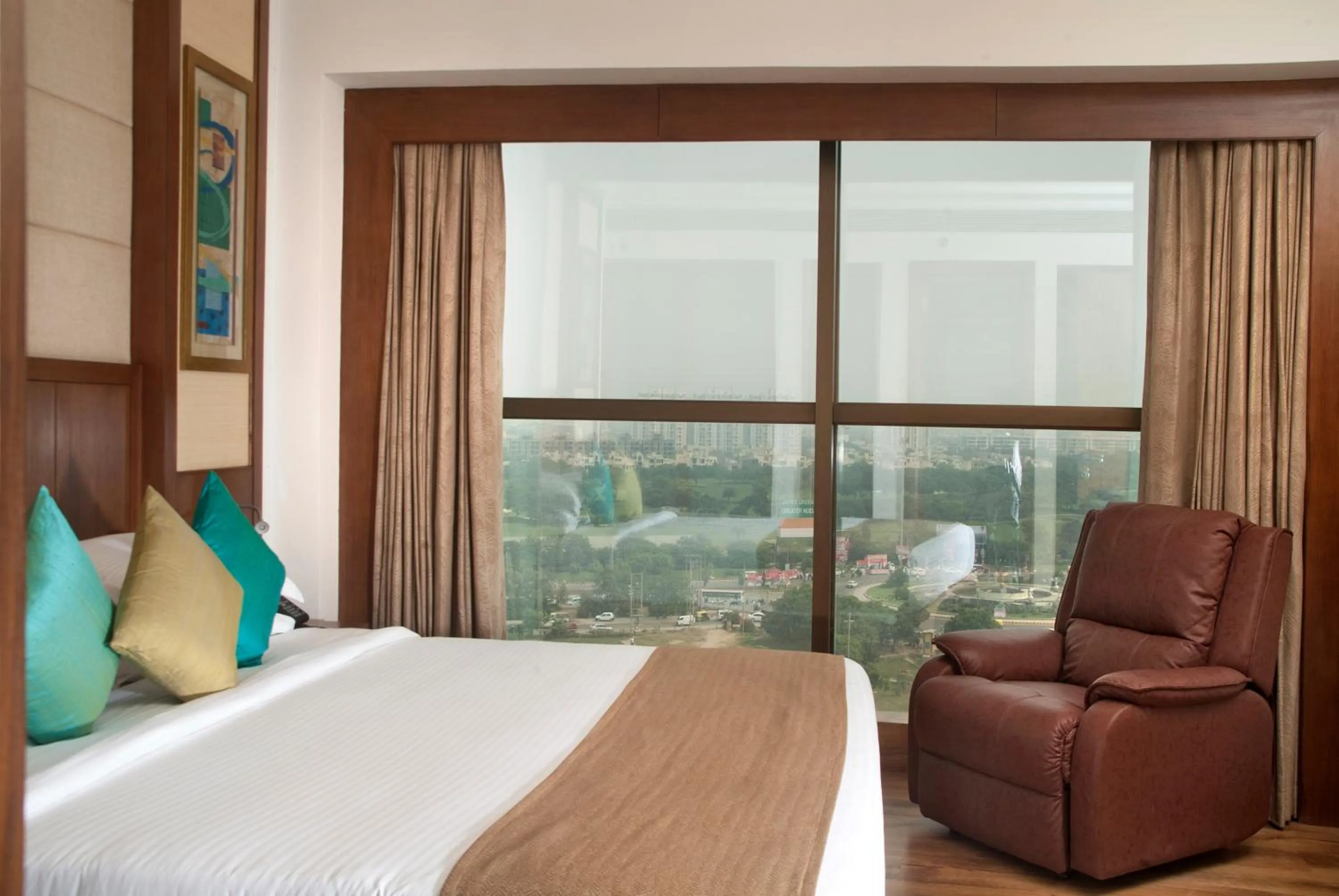 Bed in Savoy Suites Greater Noida