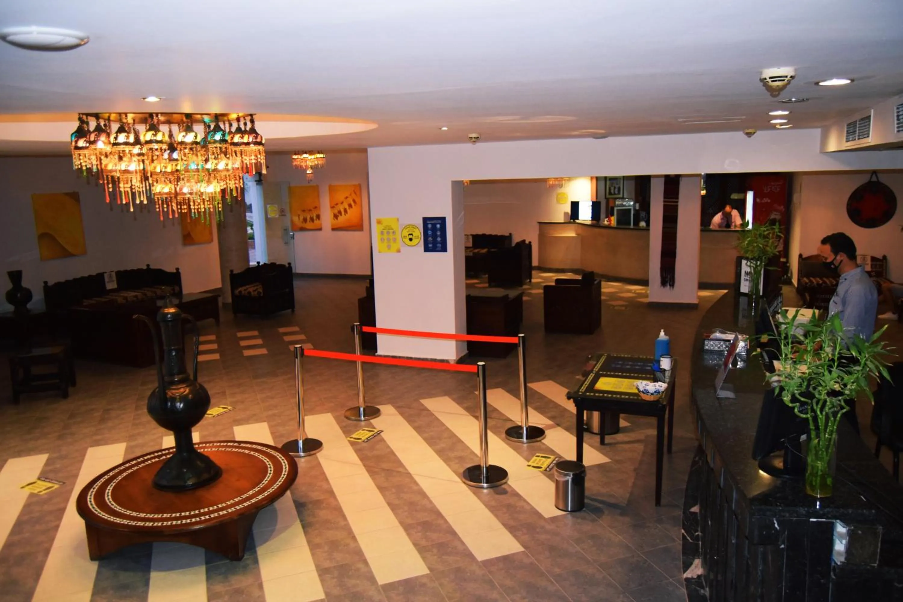 Lobby or reception in Naama Blue Hotel
