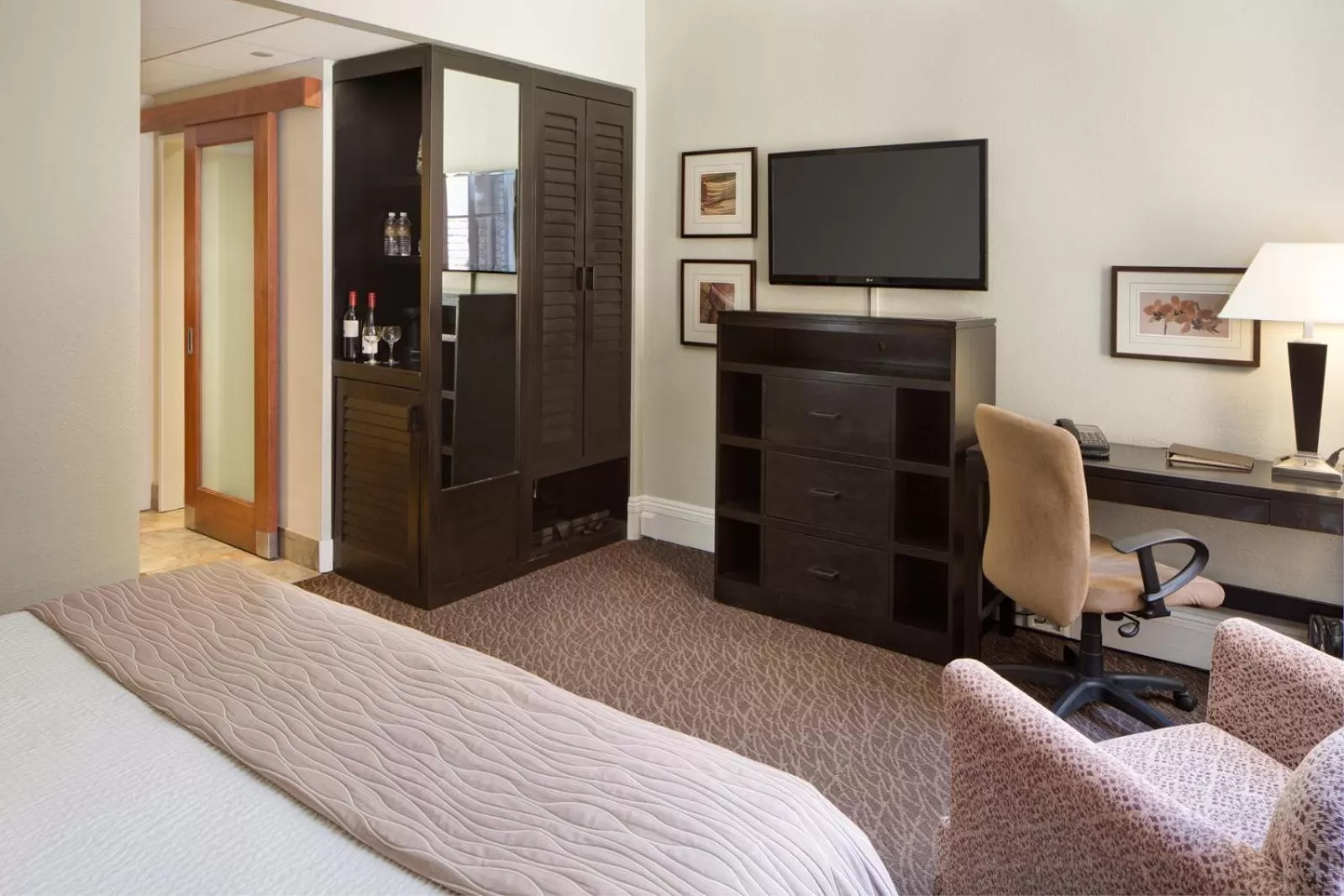 Bed in The Sofia Hotel