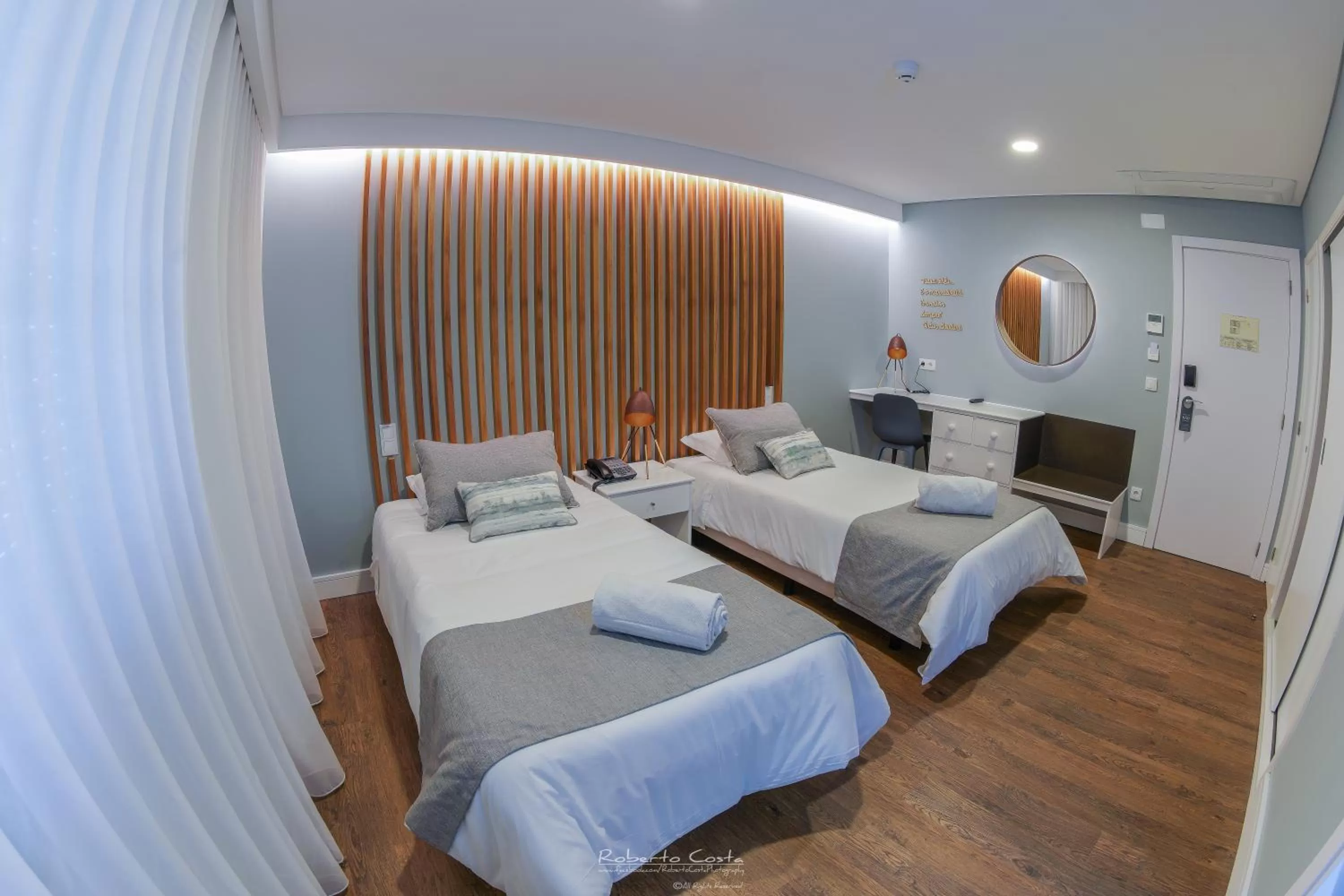 Bed in Hotel Teresinha