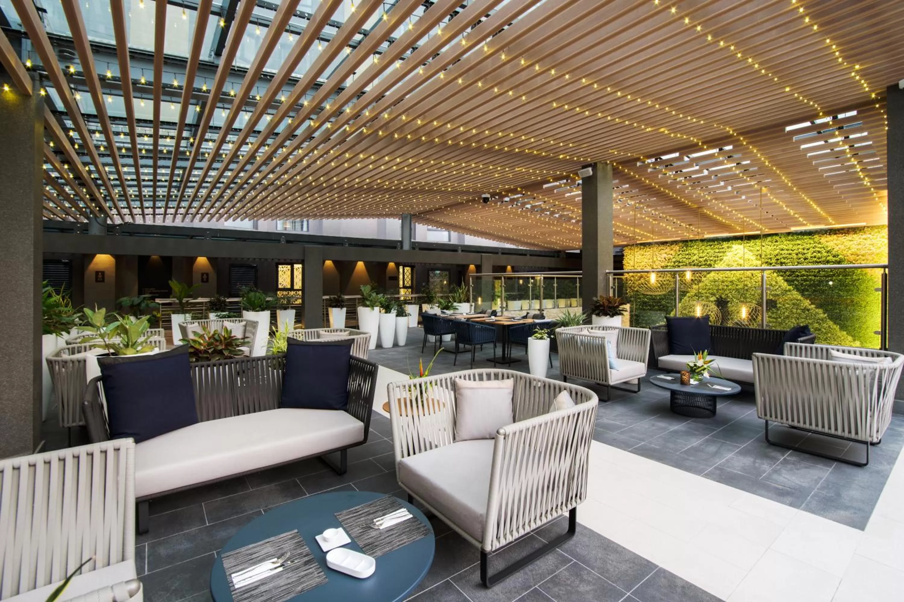 Balcony/Terrace in K Hotel Douala