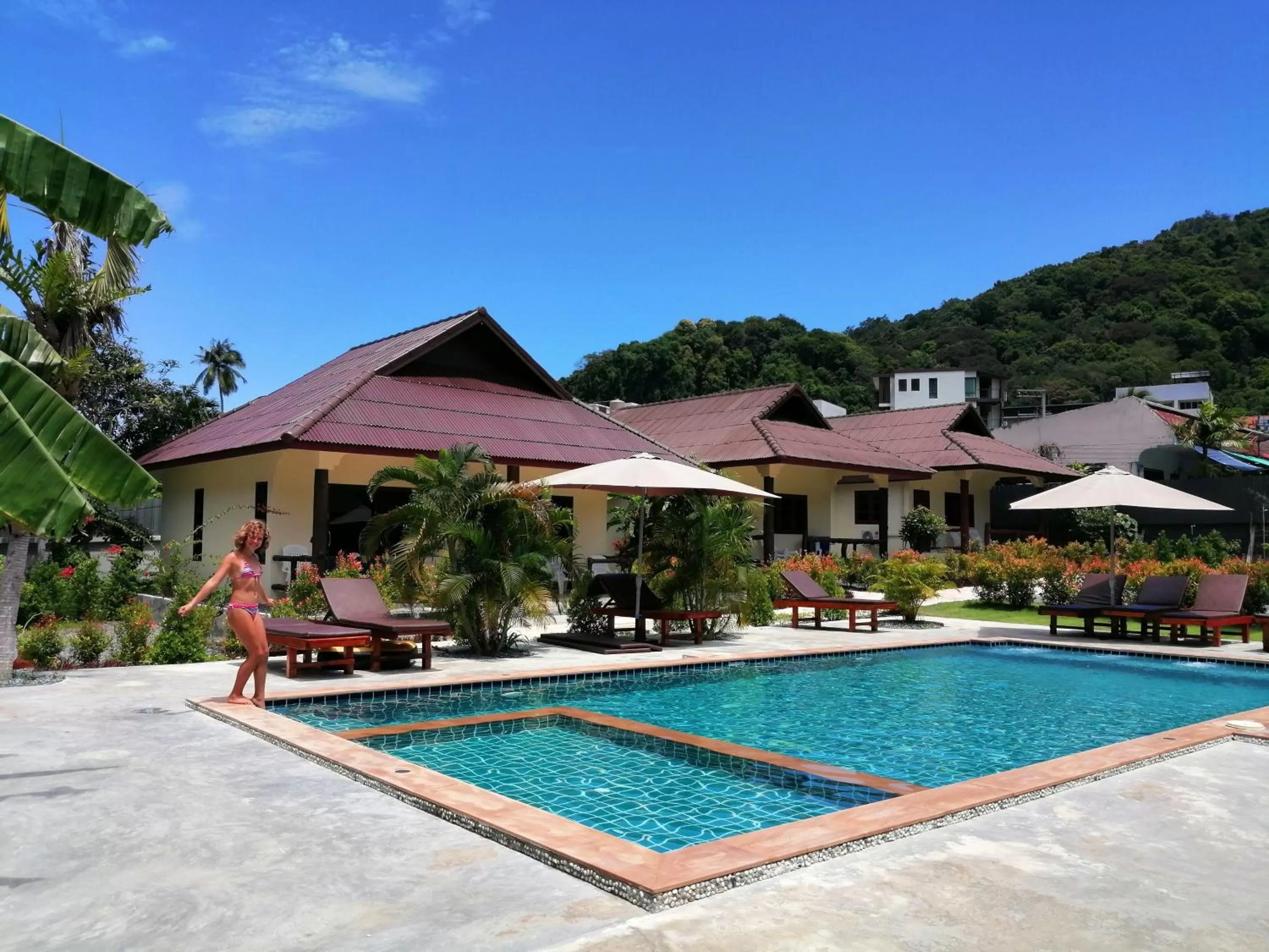 Swimming pool in AddJitResort aonang - SHA Extra Plus