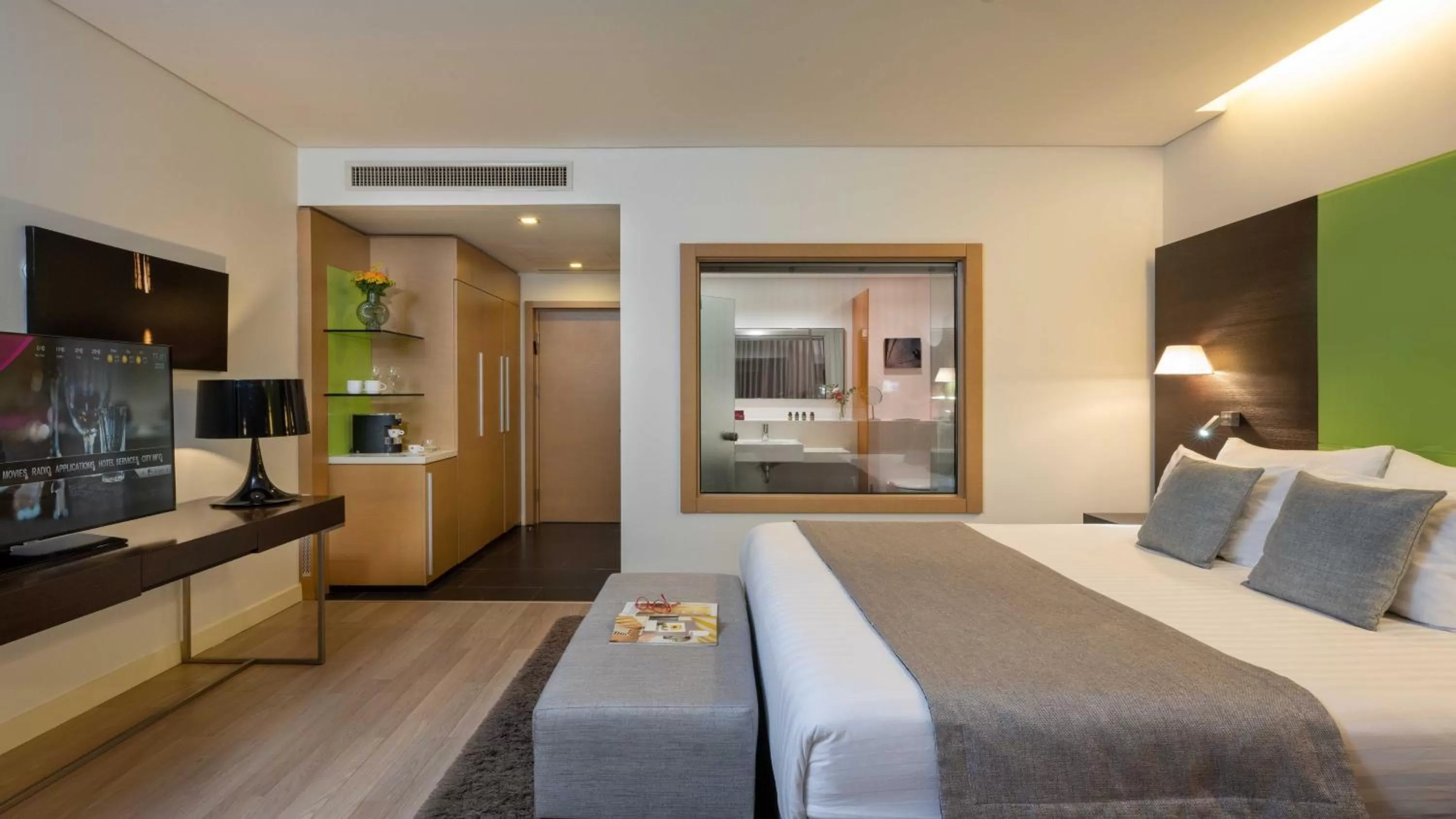 Photo of the whole room, Bed in Crowne Plaza Tel Aviv City Center by IHG