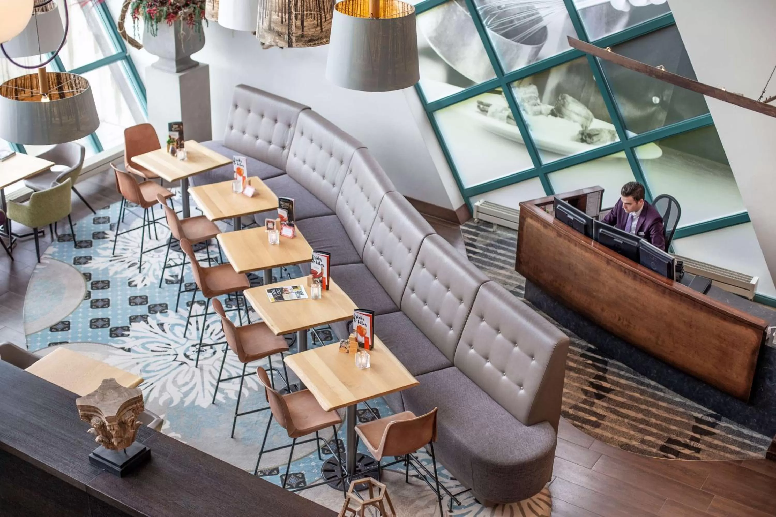 Lobby or reception in Best Western Hotel Nobis Eindhoven-Venlo A67