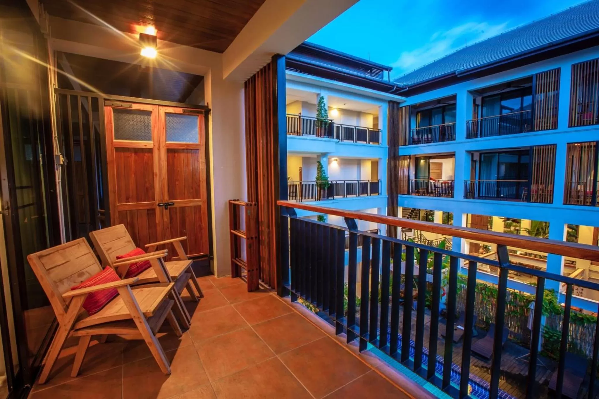 Balcony/Terrace in SugarCane Chiang Mai