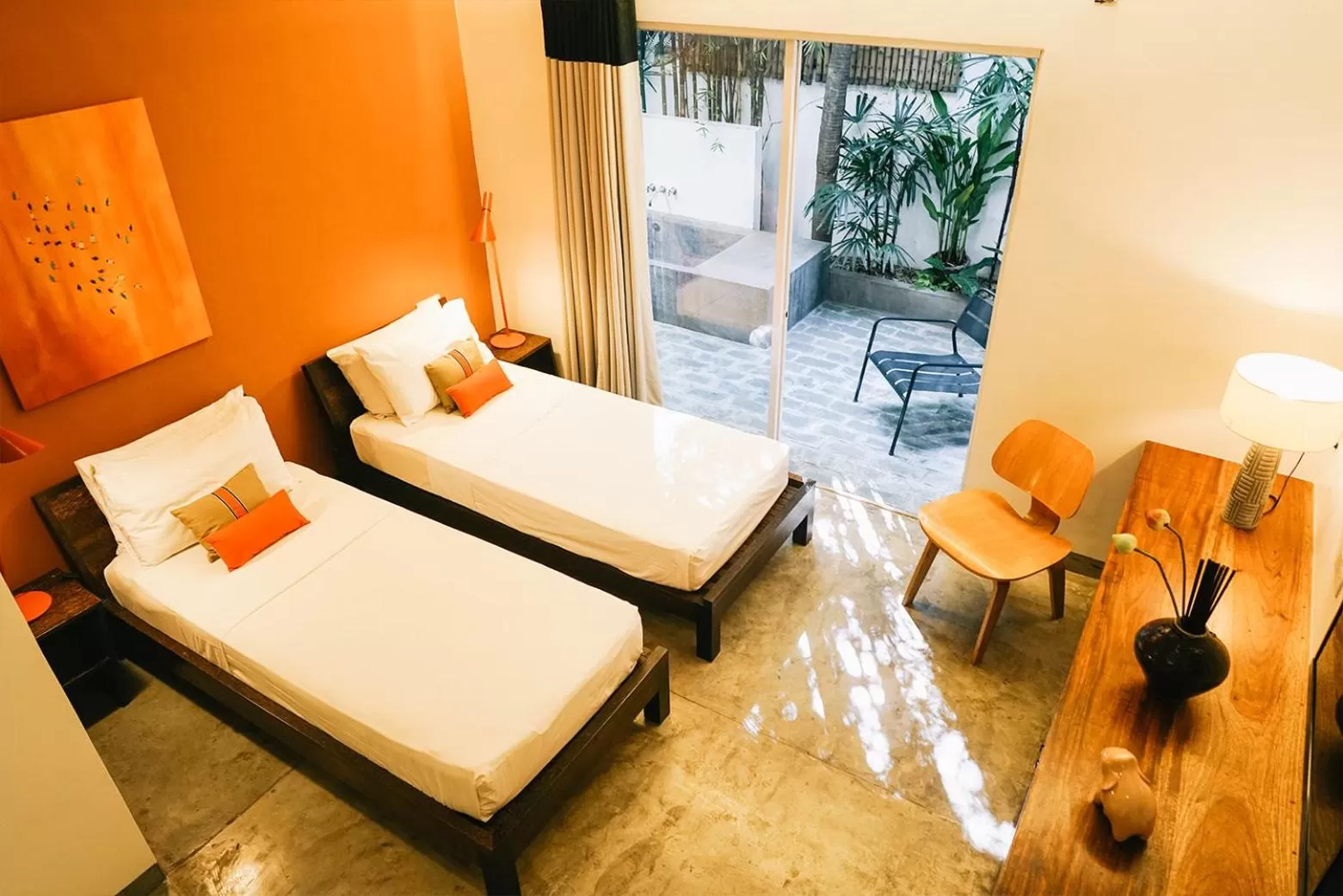 Bedroom, Bed in Rambutan Resort – Phnom Penh