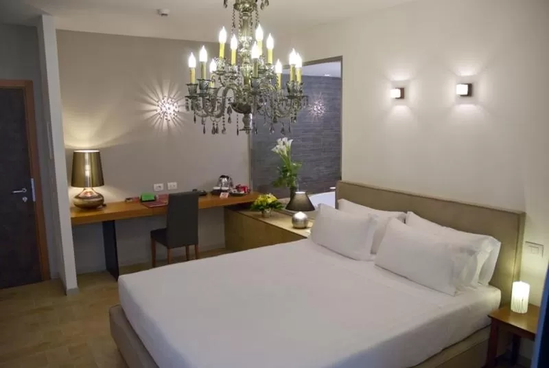 Bed in Admiral Park Hotel by Falco D'Oro Hotels