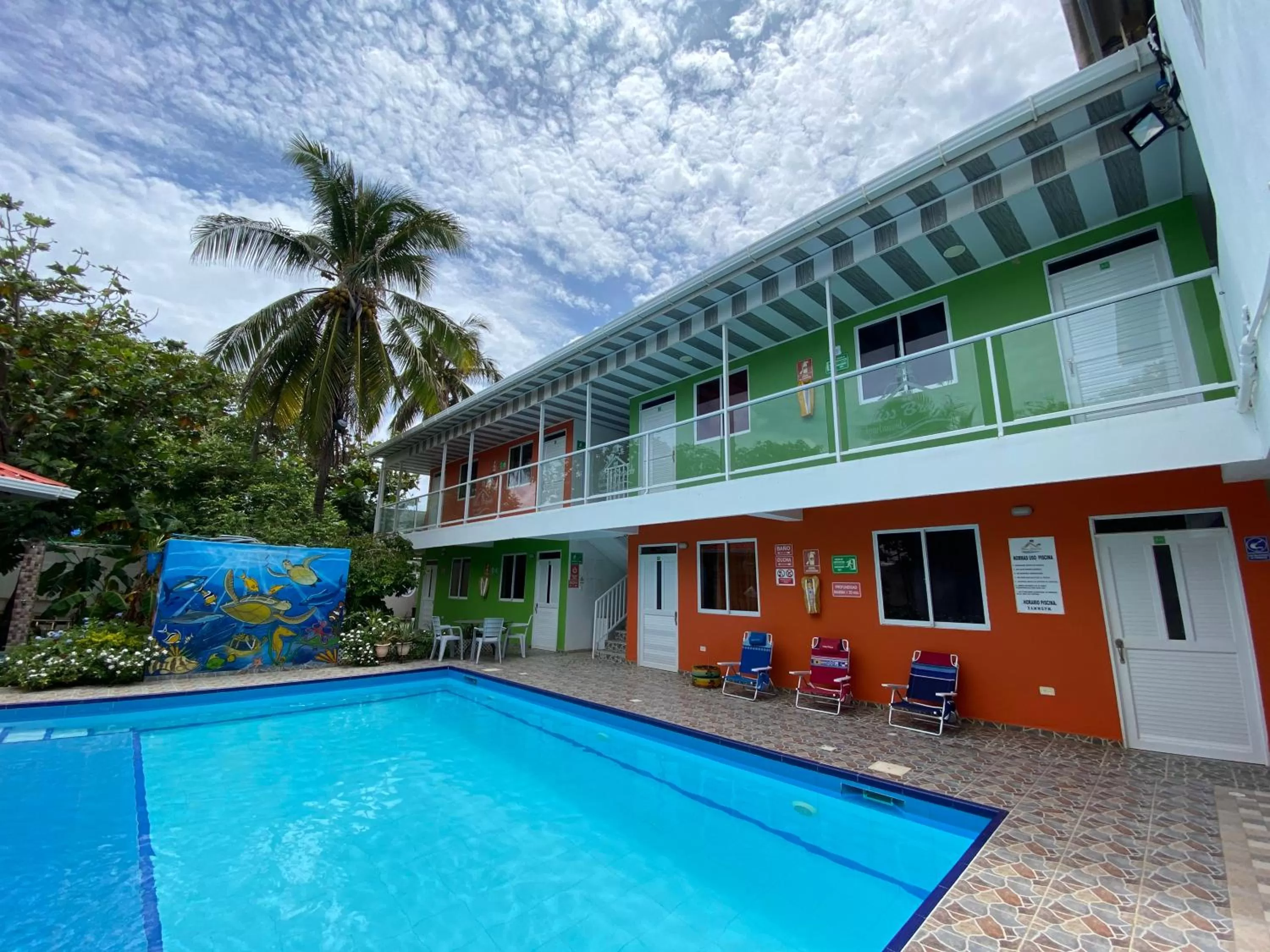 Swimming pool in Apartamento Miss Brigida