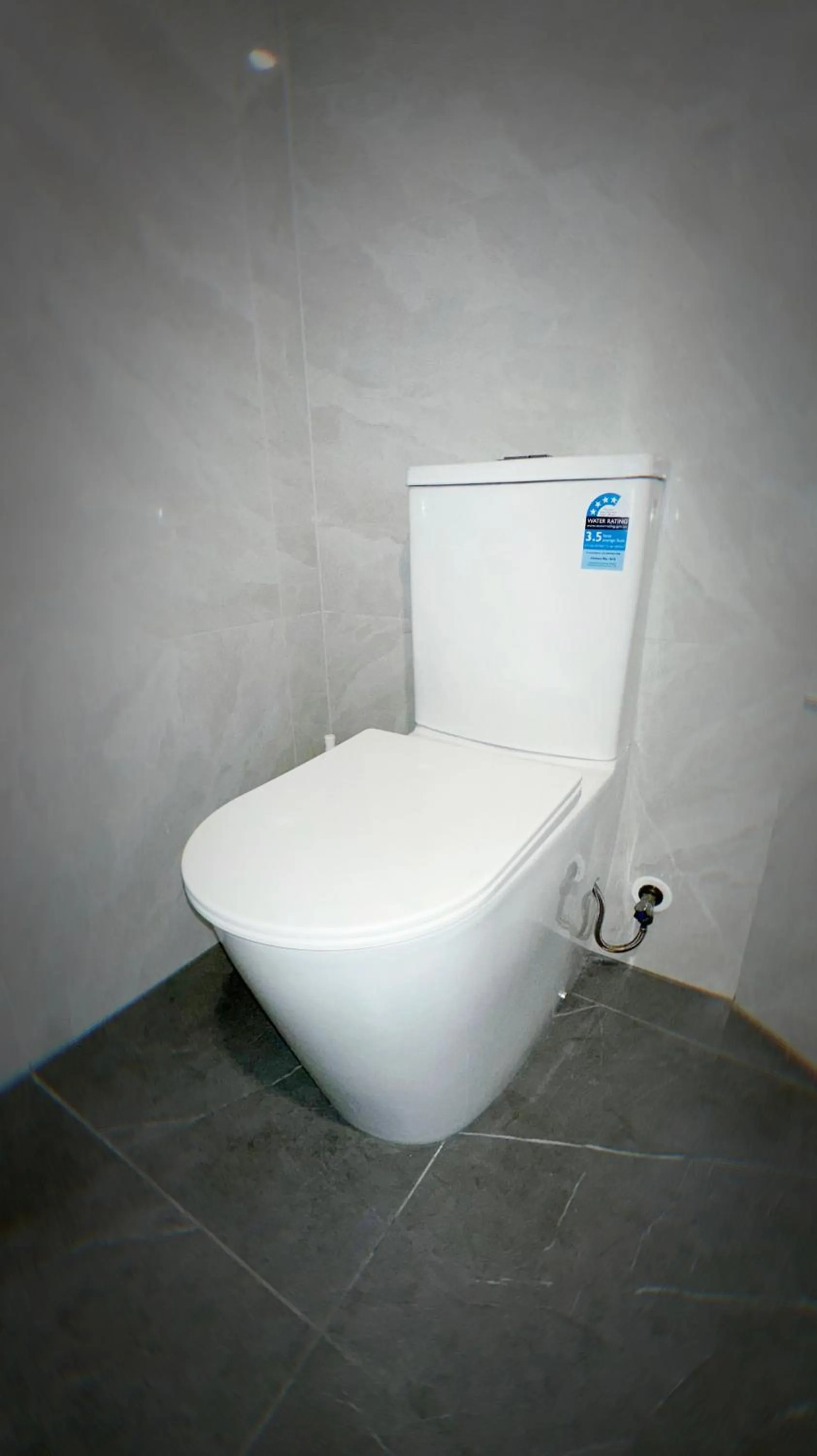 Toilet in Brylin Motel