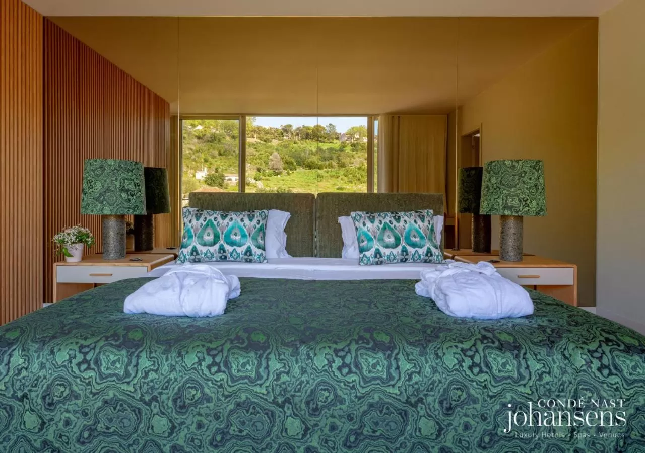Bedroom, Bed in Pure Monchique Hotel - Villa Termal Spa Resort - by Unlock Hotels