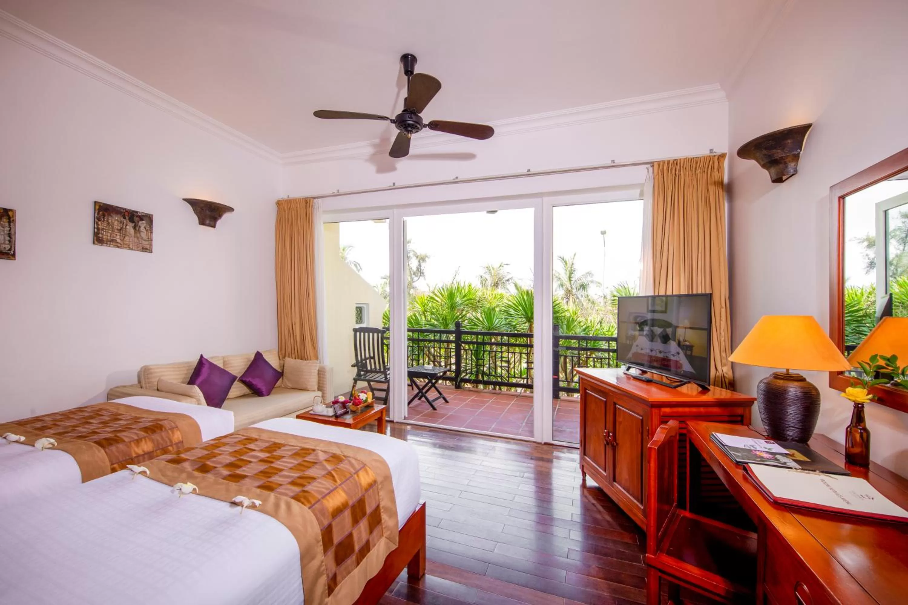 Superior Twin River View in Victoria Hoi An Beach Resort & Spa