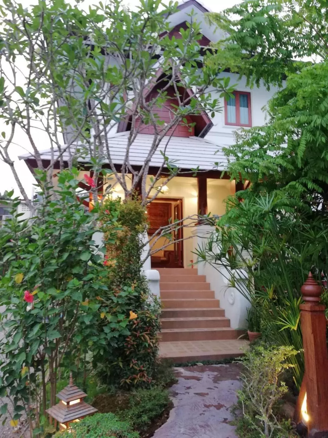 Property building in Rich Garden House Hotel