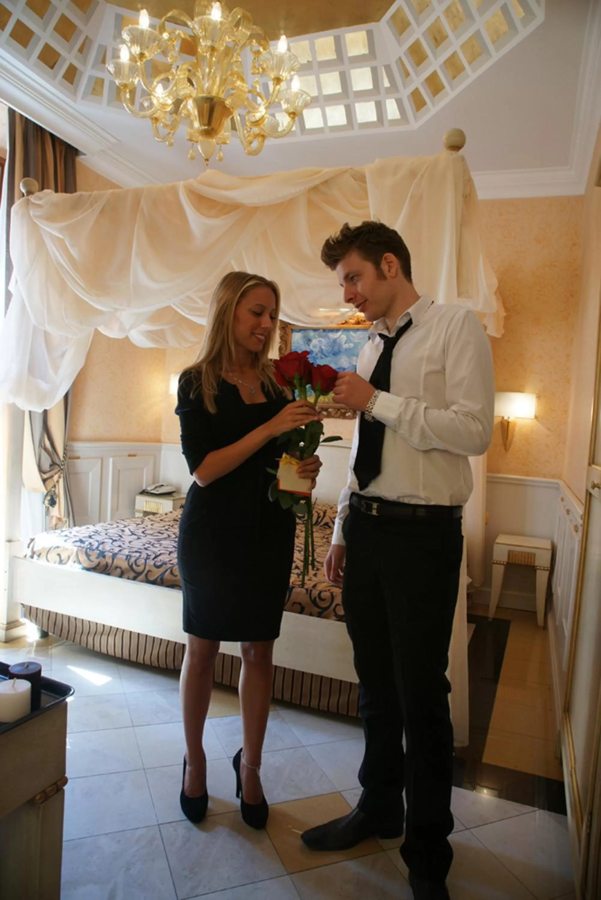 Area and facilities, Bed in Hotel Bolivar