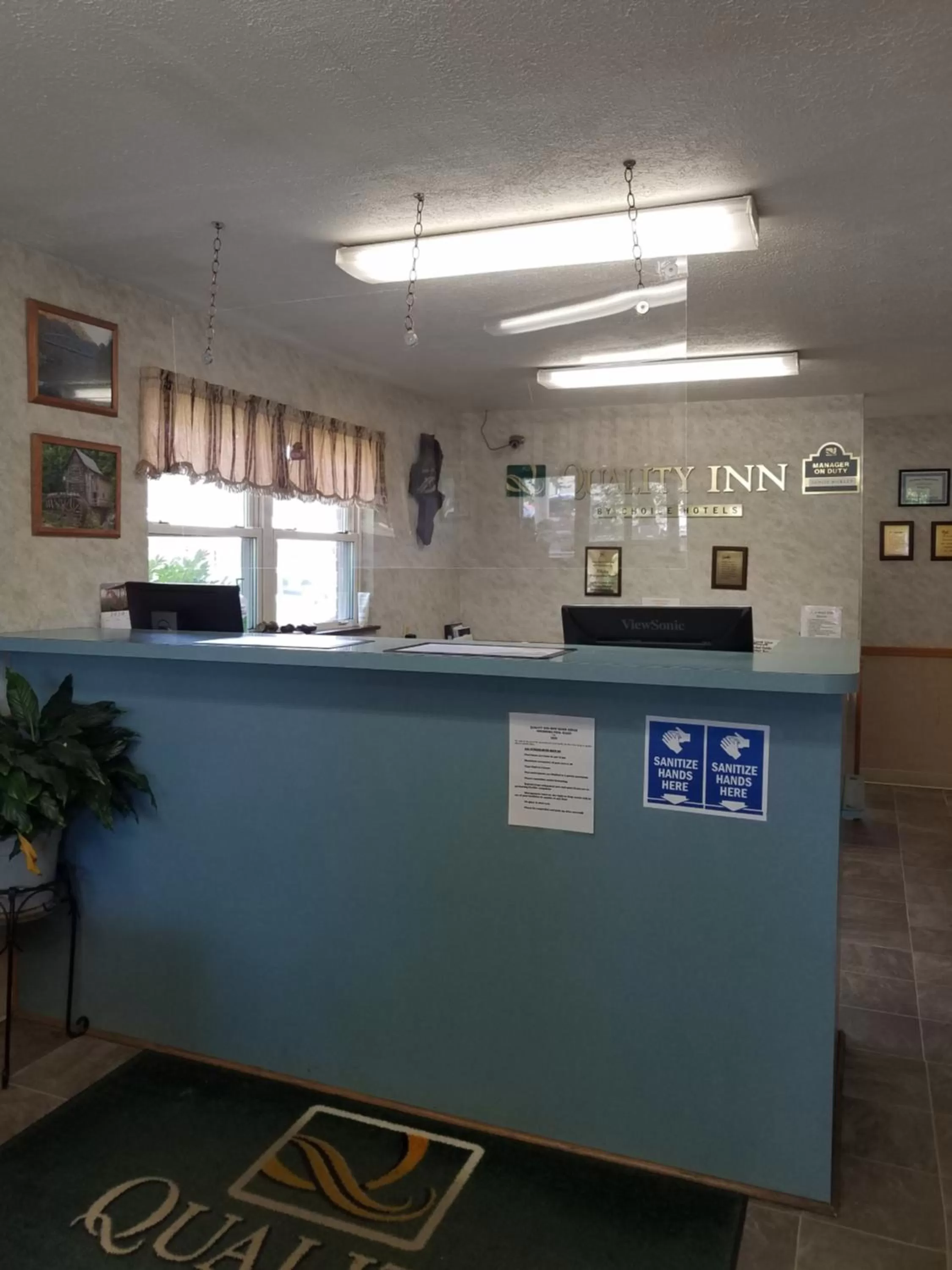 Lobby or reception in Quality Inn New River Gorge