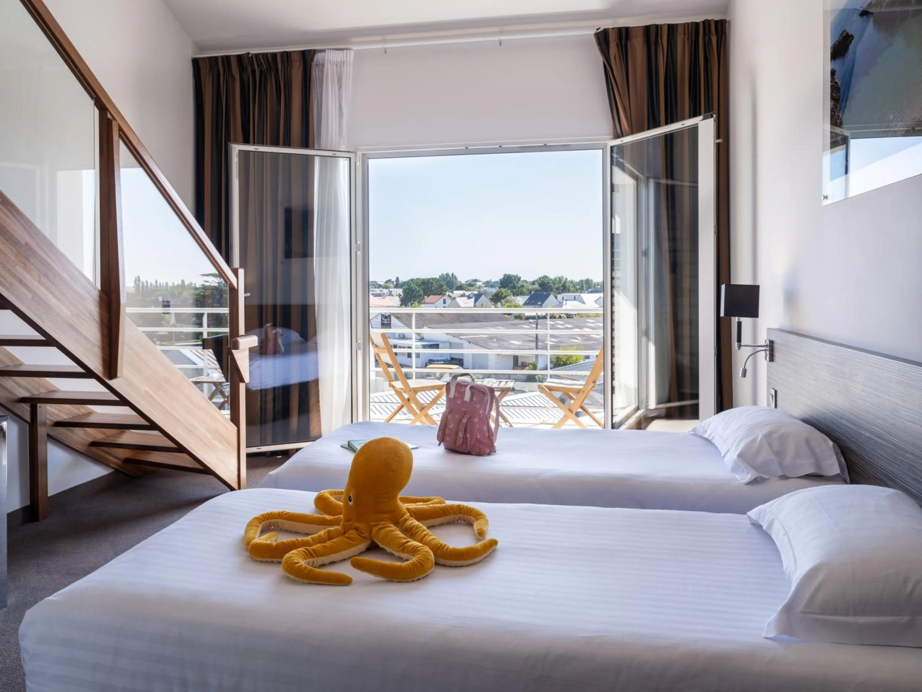 Bed in Golden Tulip La Baule Hotel and Residence