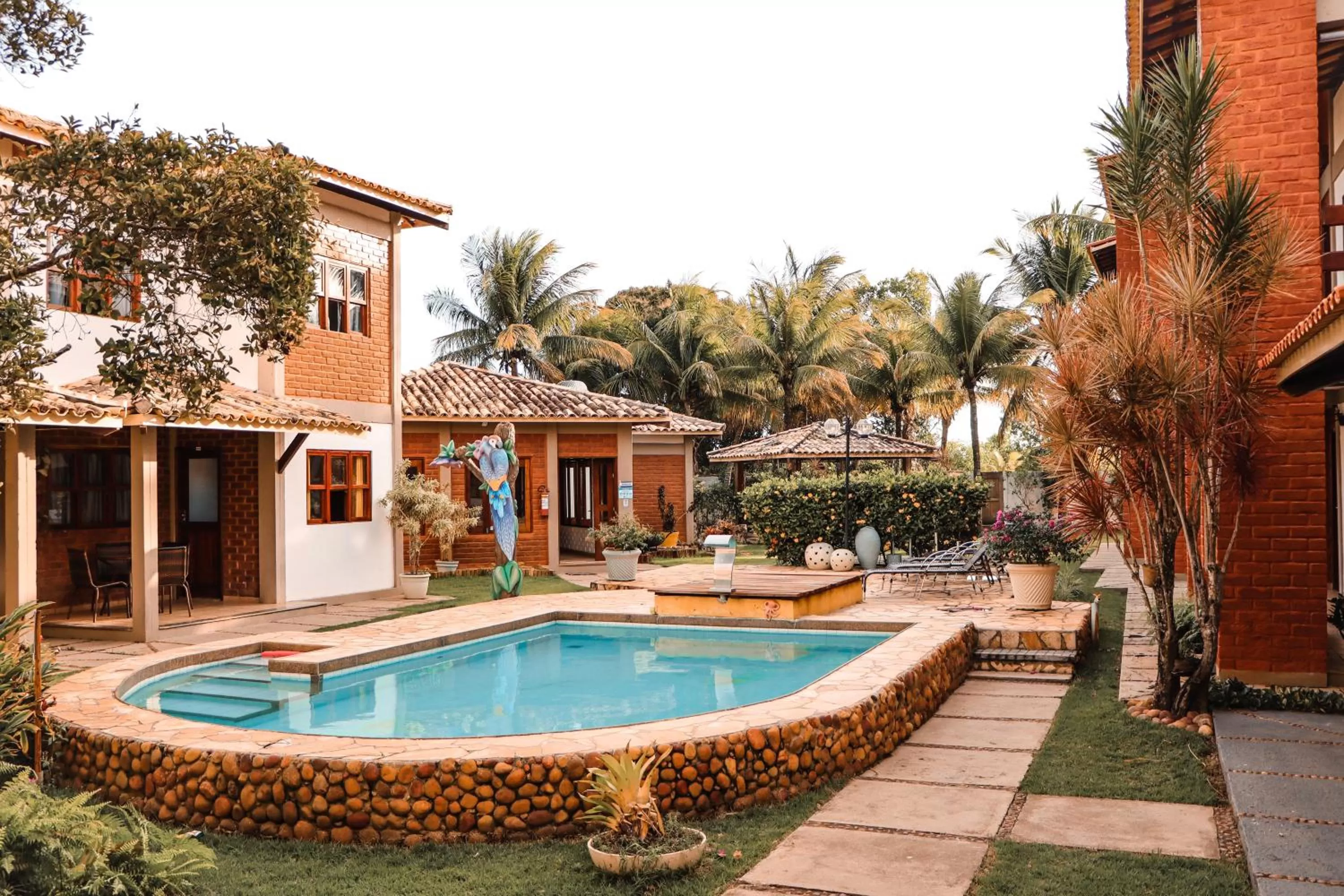 Swimming pool in Pousada e Chale Porto Paraiso