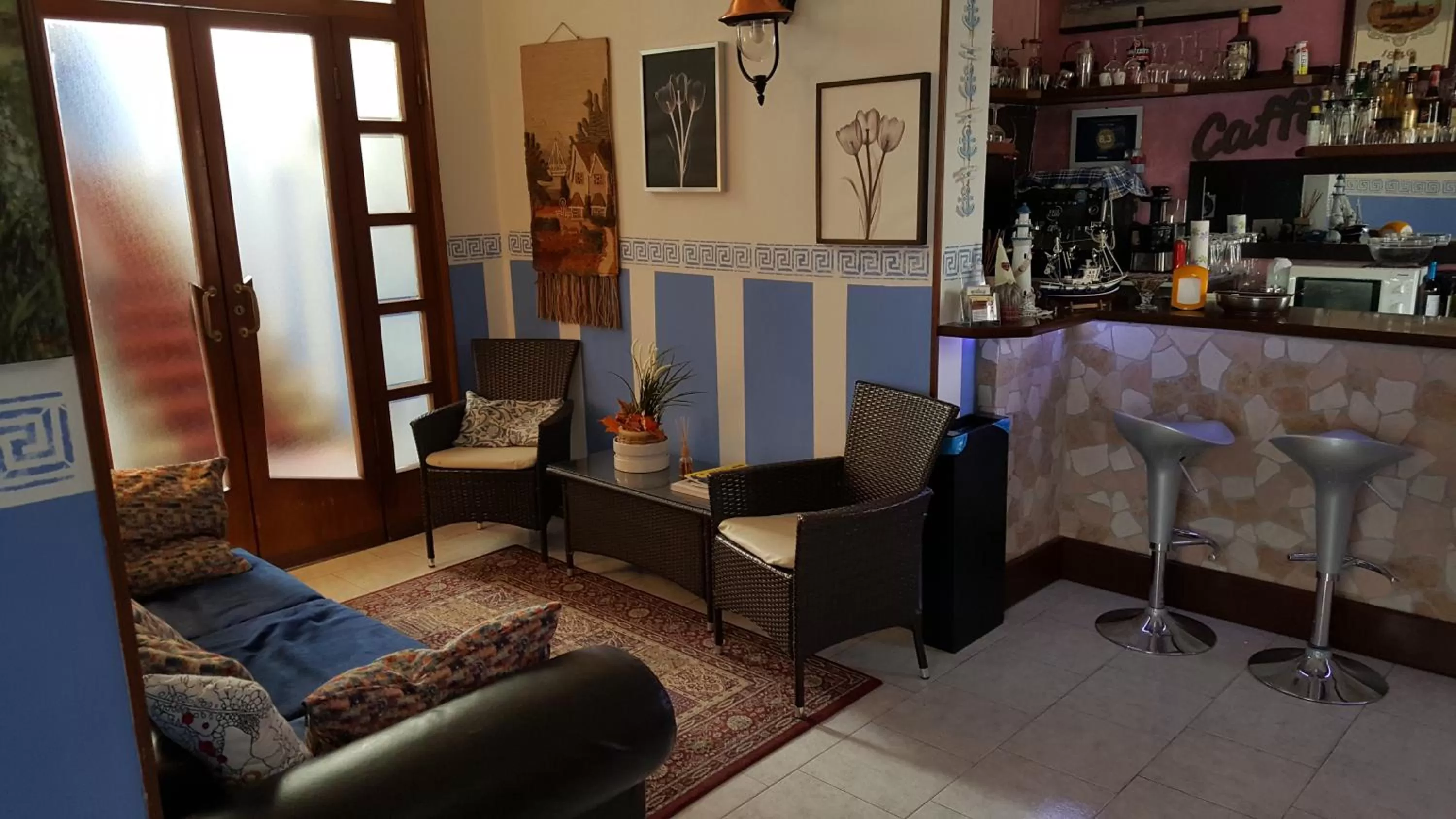 Lobby or reception in Hotel VILLA ITALIA B&B