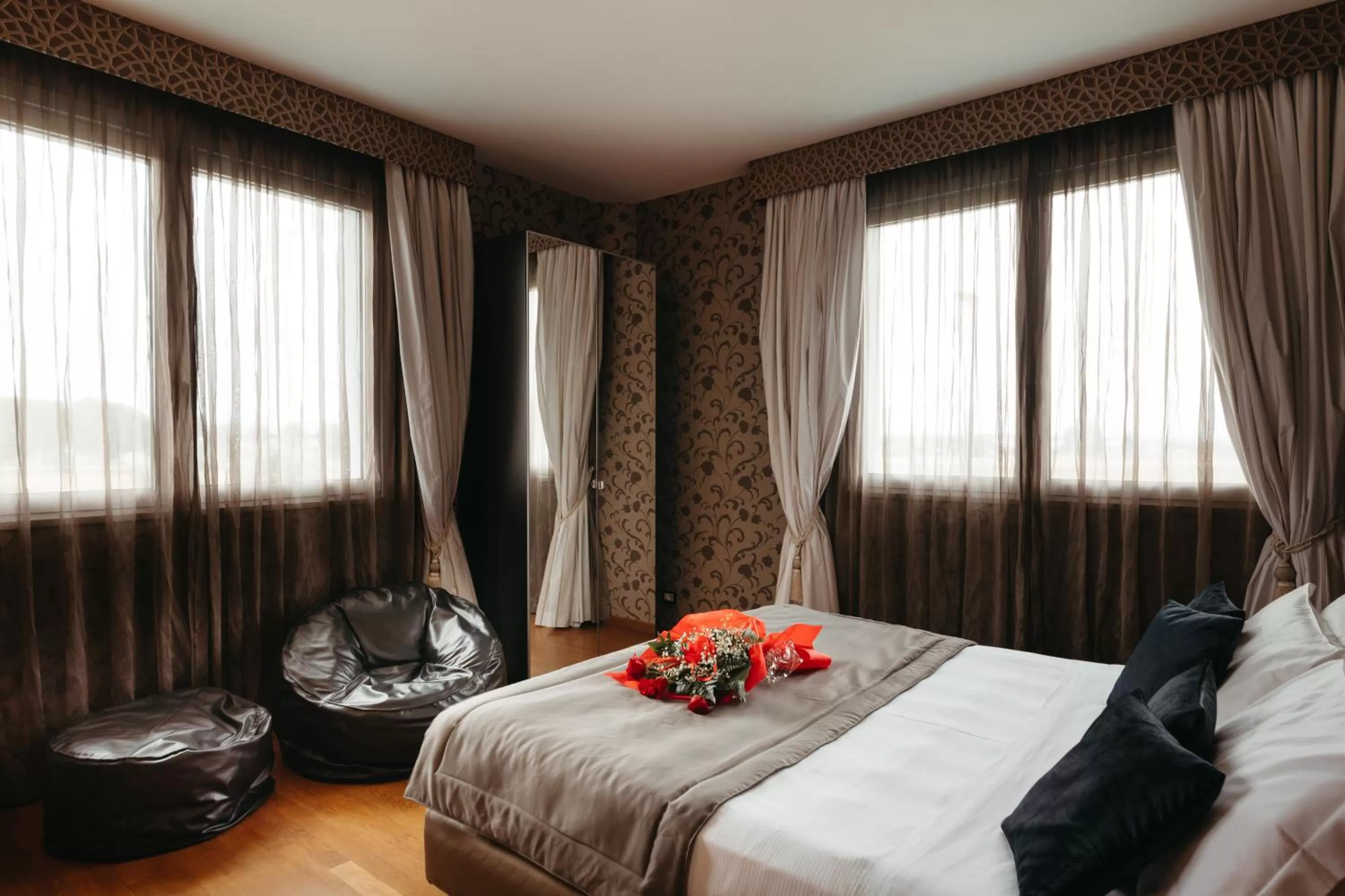 Bed in Hotel Motel Prestige