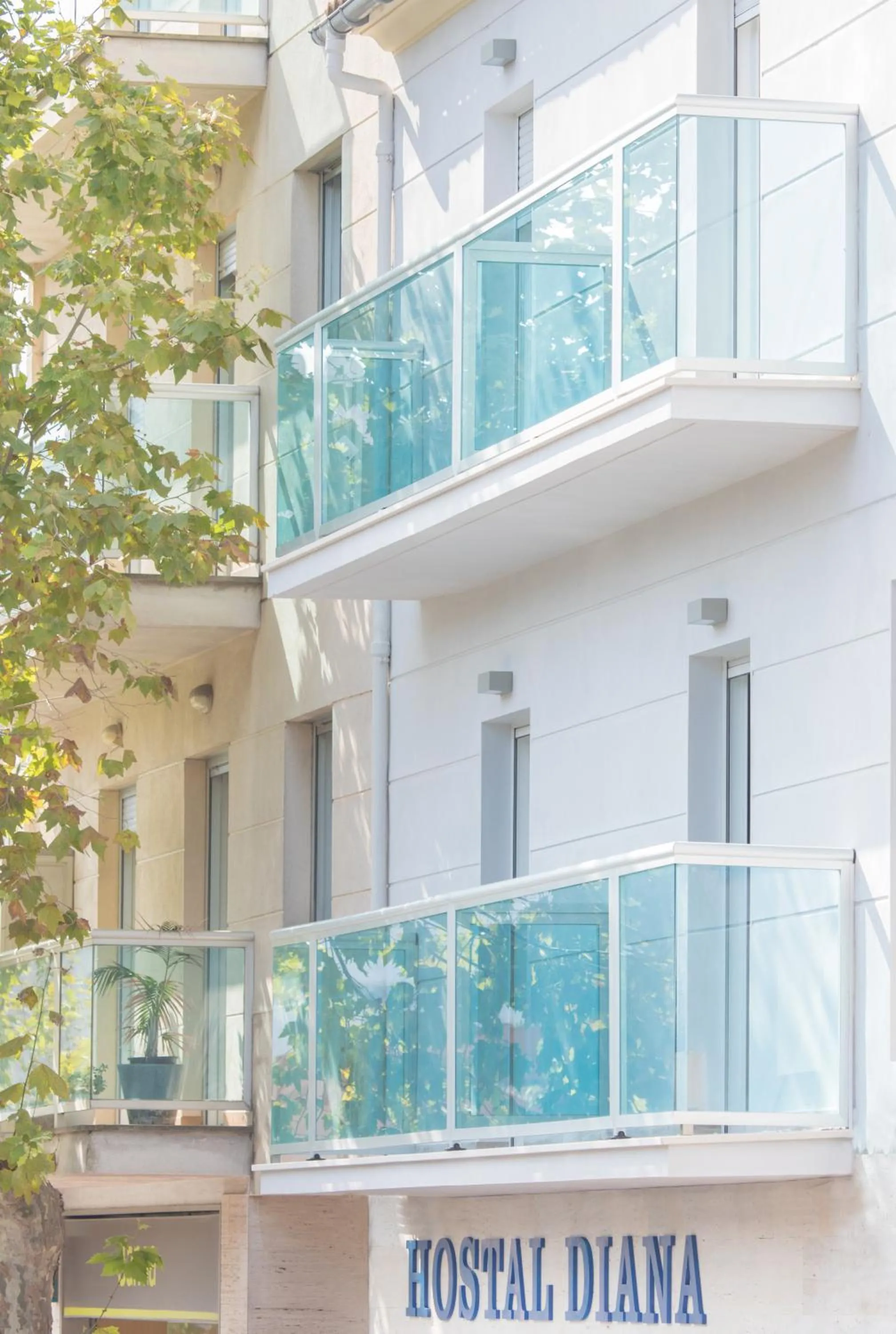 Property building in Blu Hostal Diana