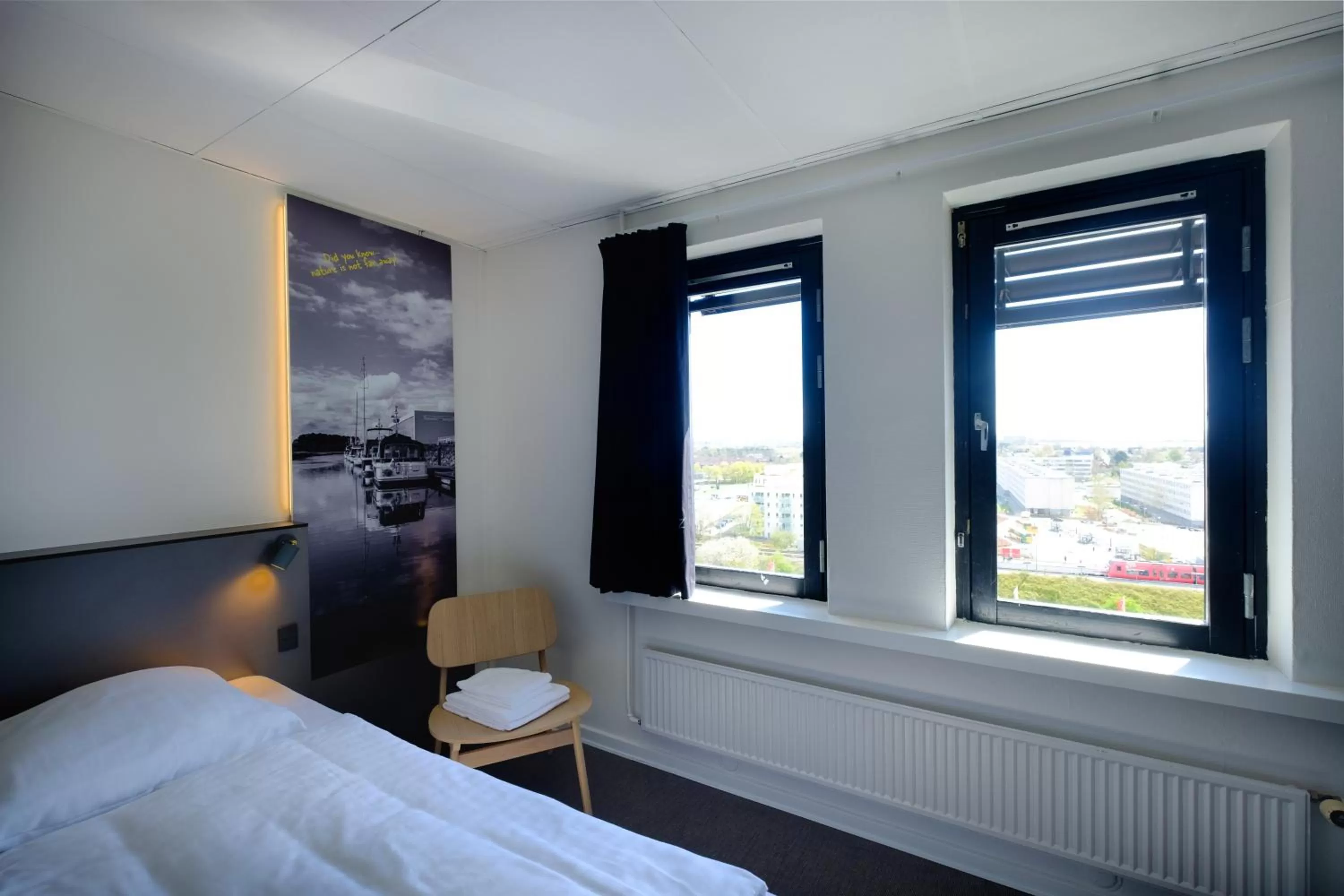 Bed in Zleep Hotel Ishøj