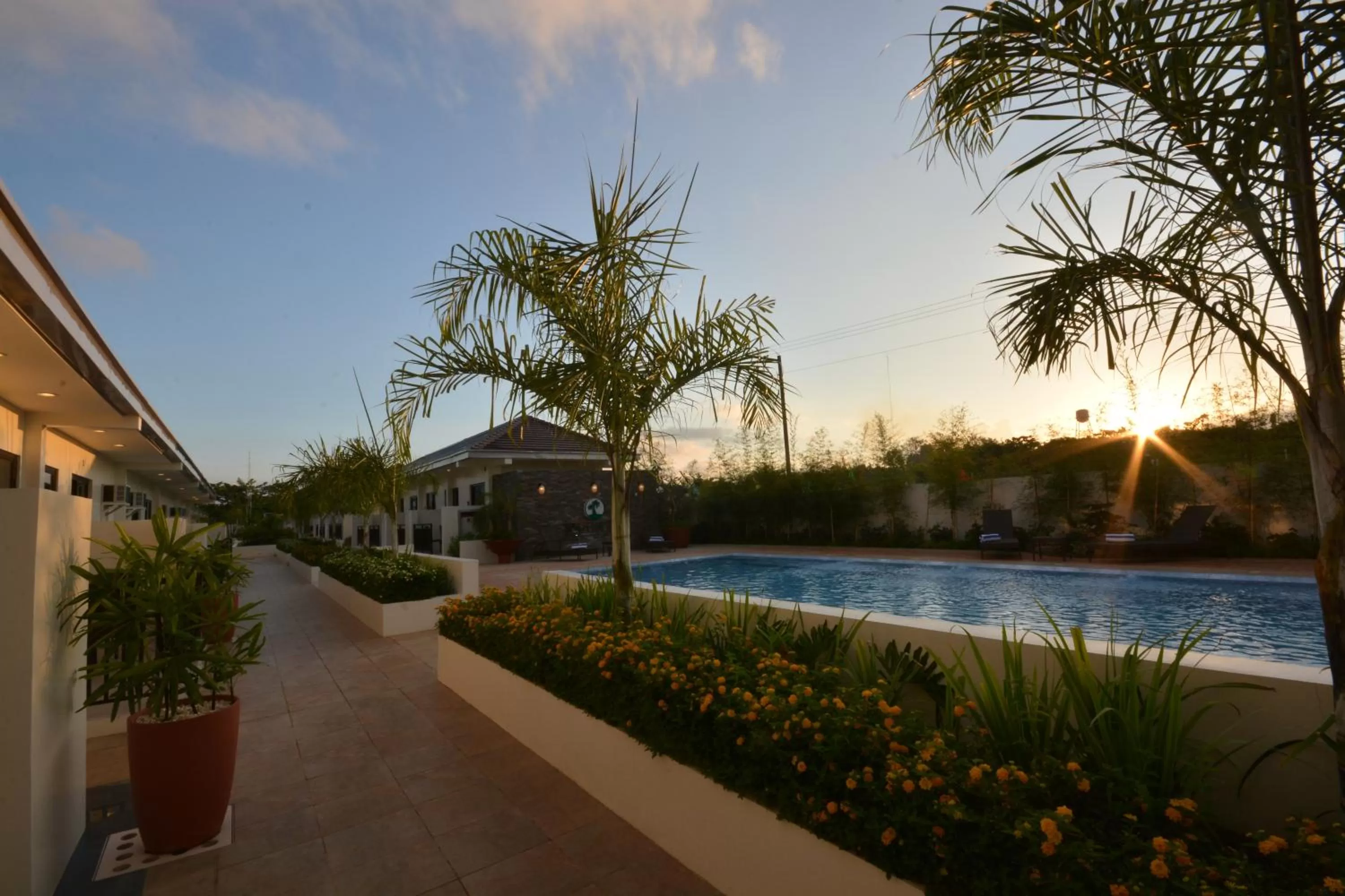 Swimming pool in Southwind Palawan