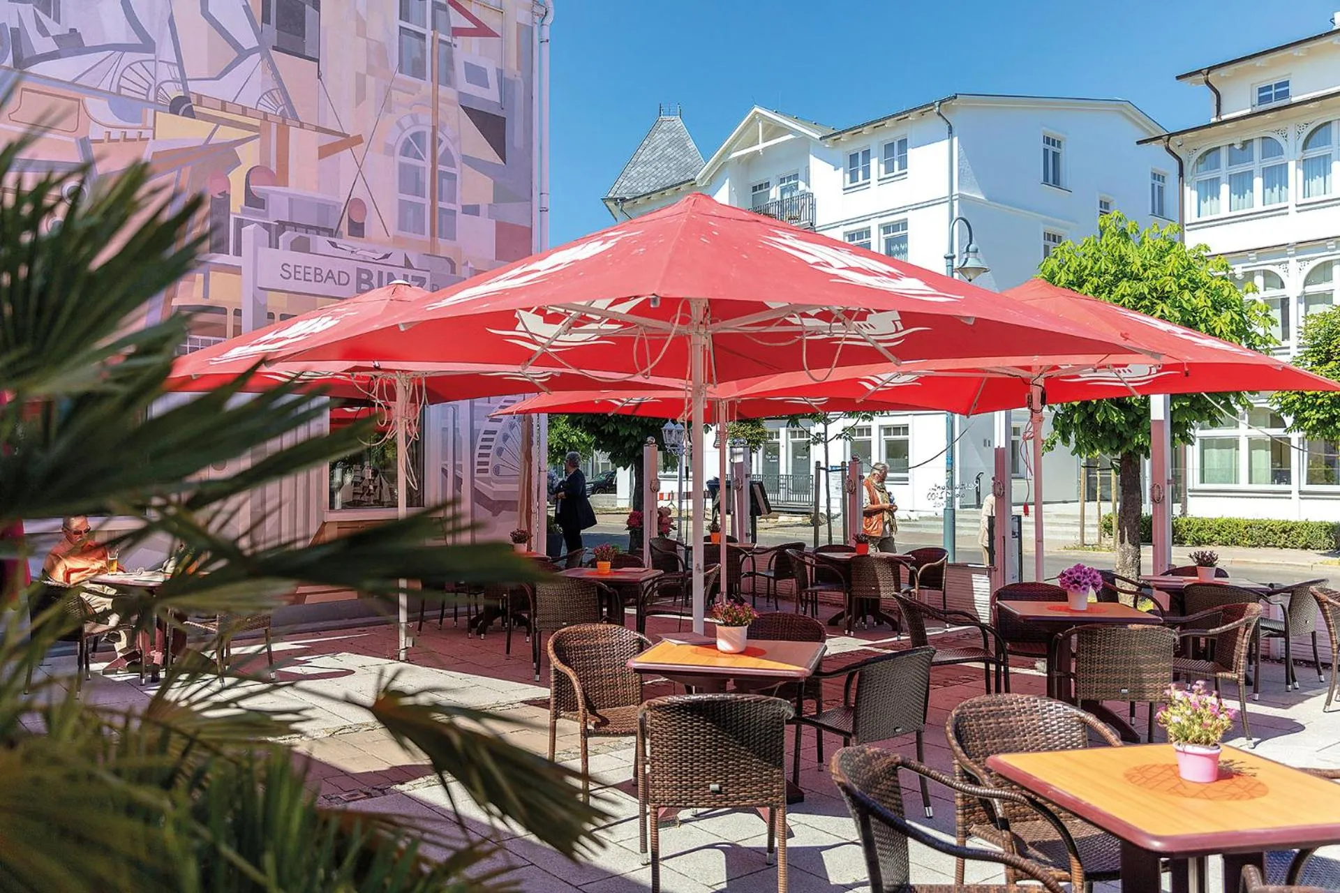 Restaurant/places to eat in Hotel Deutsche Flagge