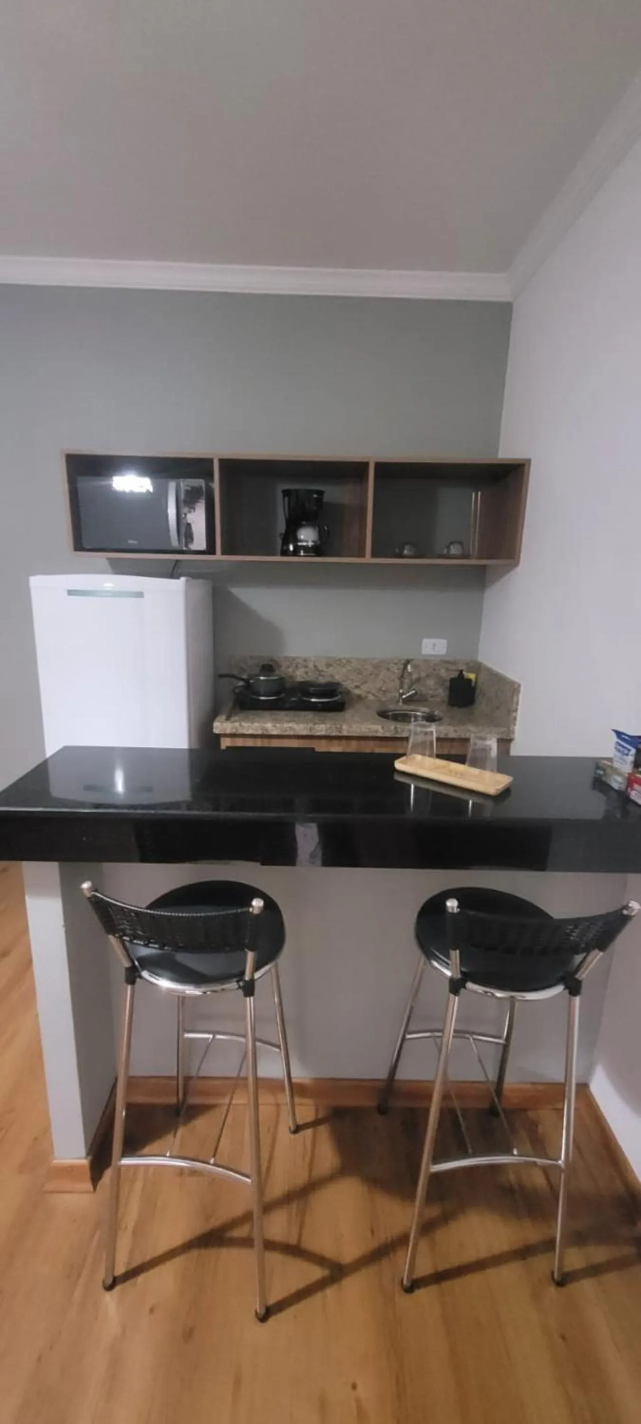 kitchen in VOA Hotel Rezende