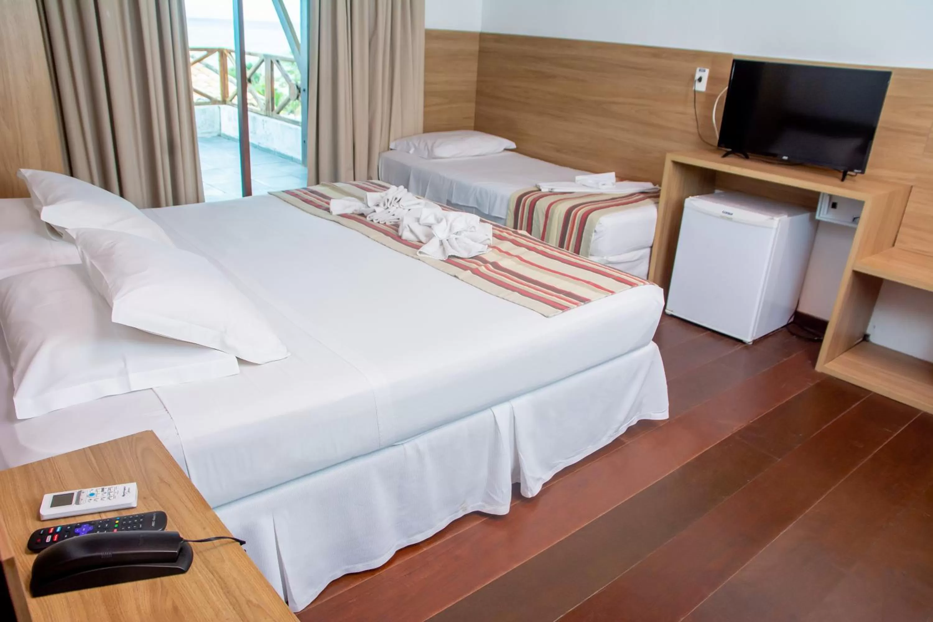 Photo of the whole room, Bed in La Belle Beach Hotel