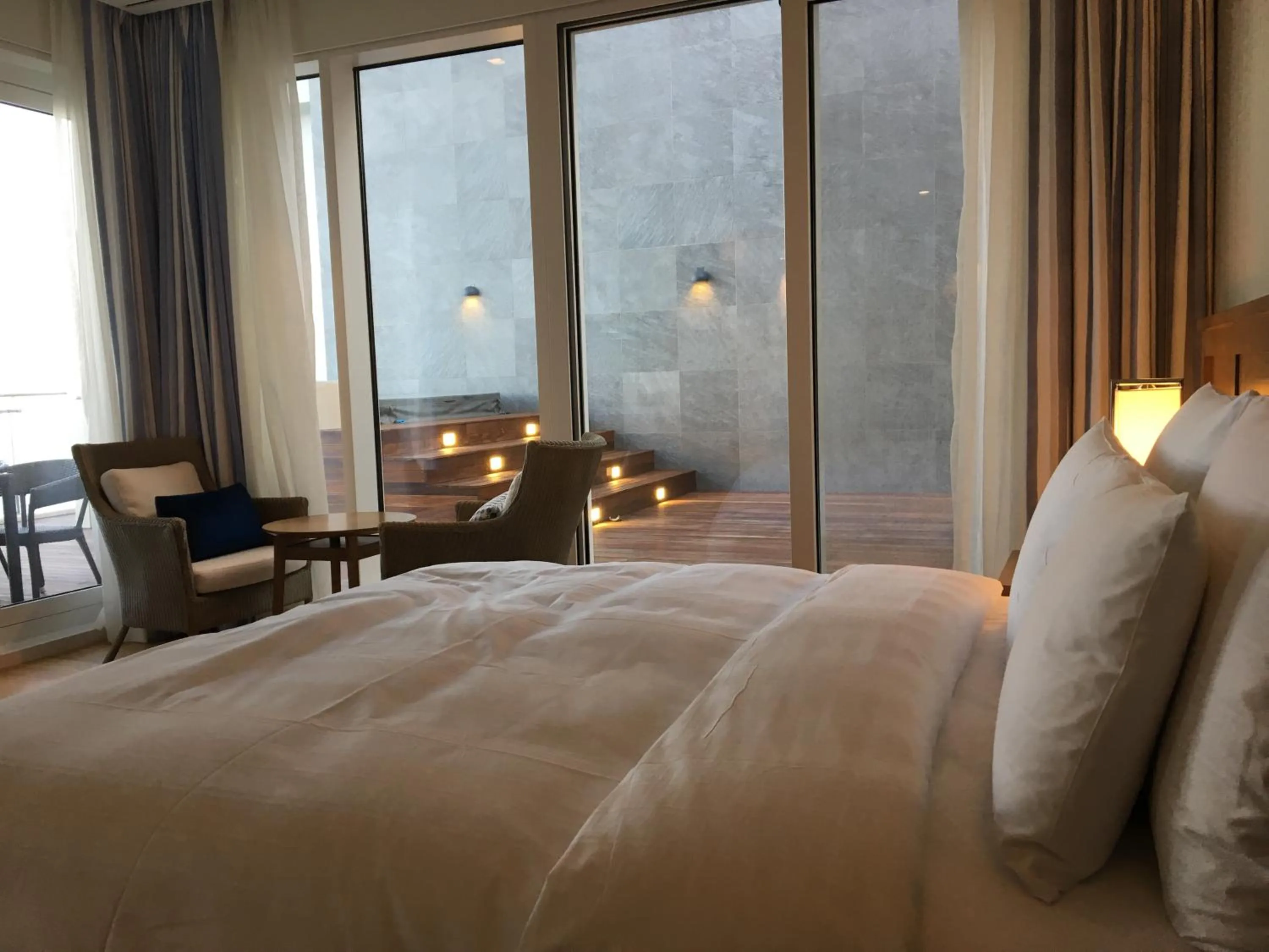 Bed in Lotte Resort Sokcho