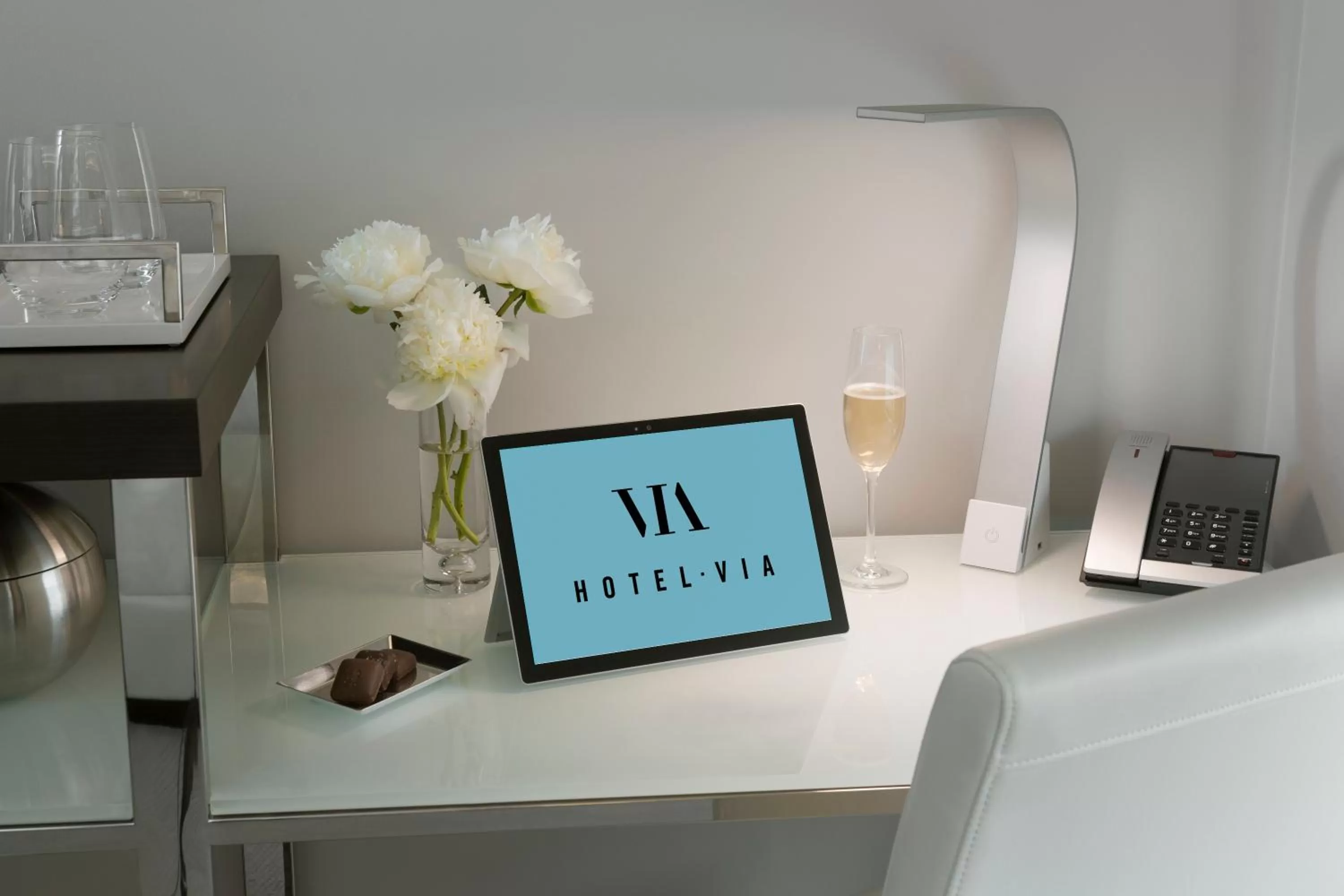 Decorative detail in Hotel Via