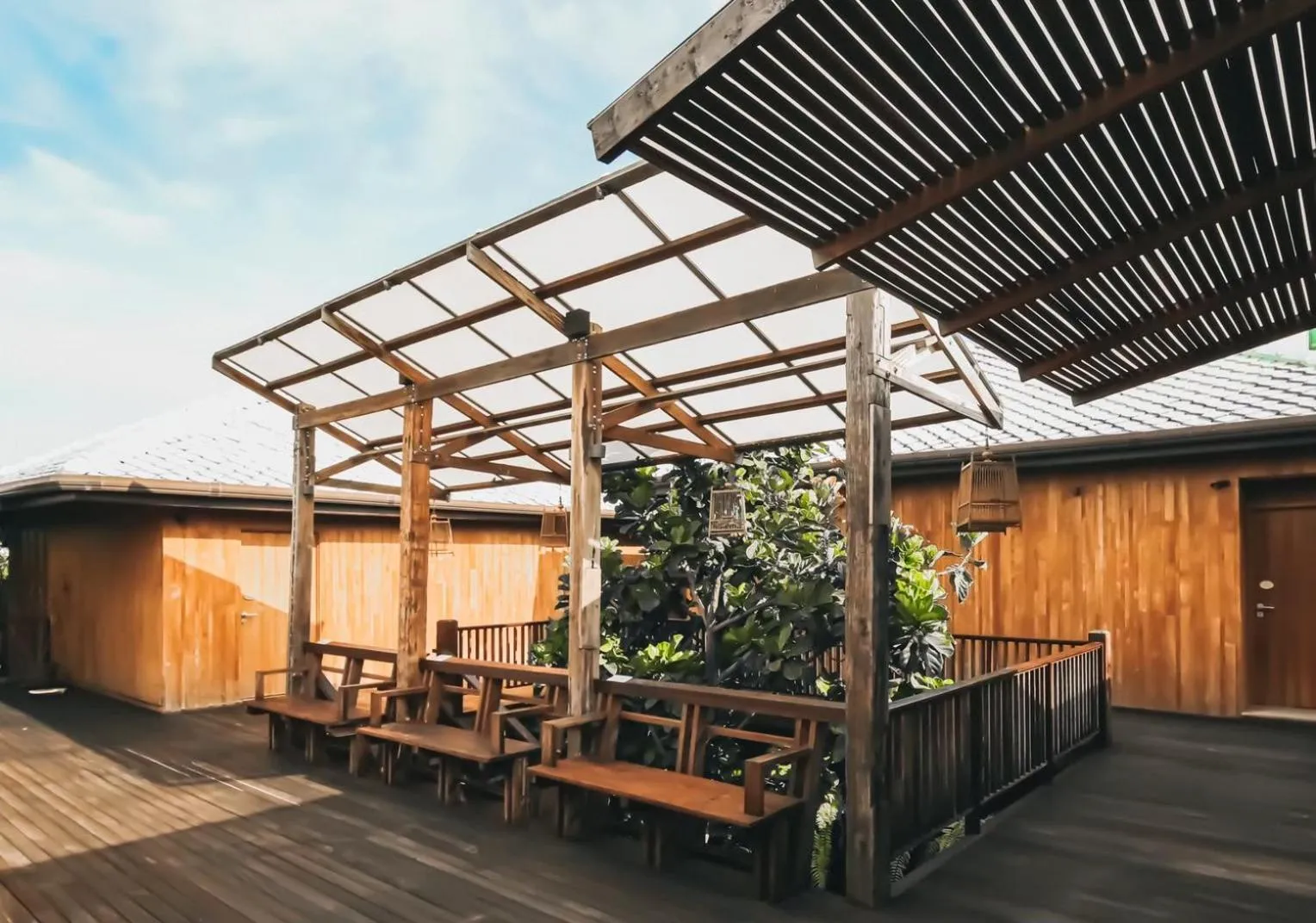 Seating area in Chann Bangkok Noi