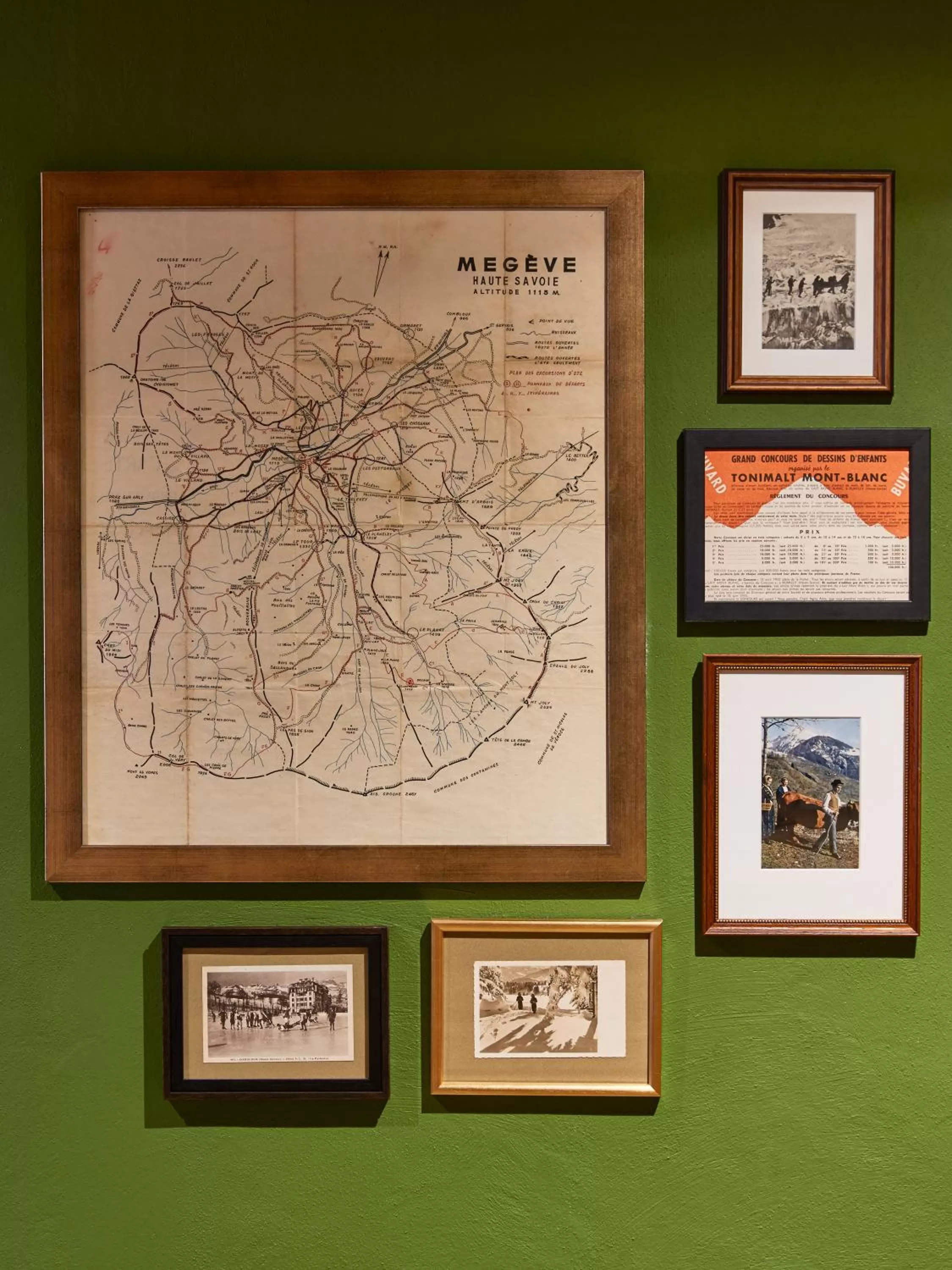 Decorative detail in Chalet Alpen Valley, Mont-Blanc