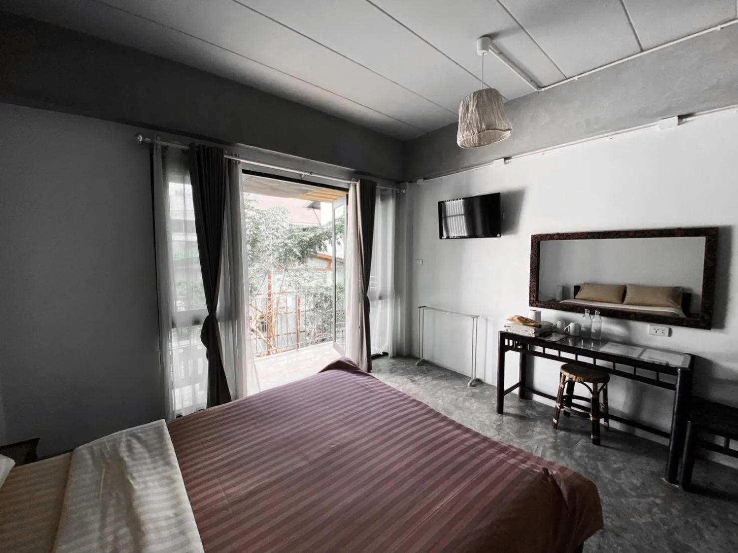 Bed in Lamphu House Chiang Mai