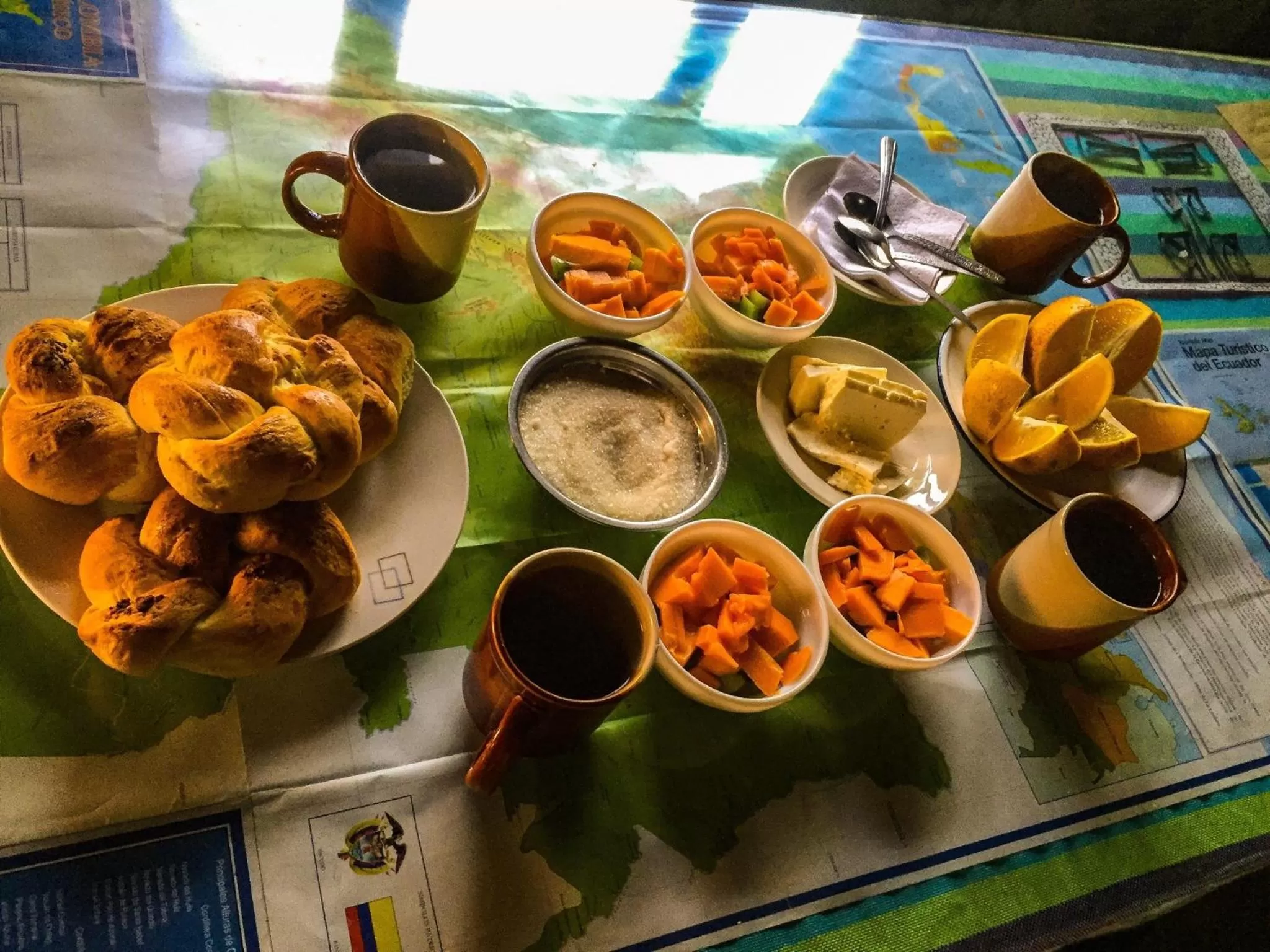 Food close-up in El Tio Hostal