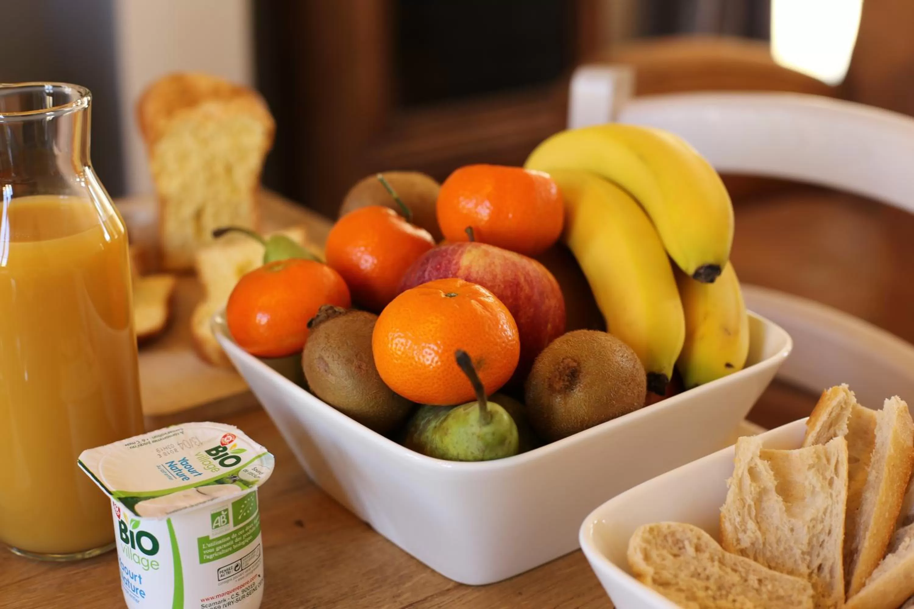 Breakfast in Les Rêves de Flamboin