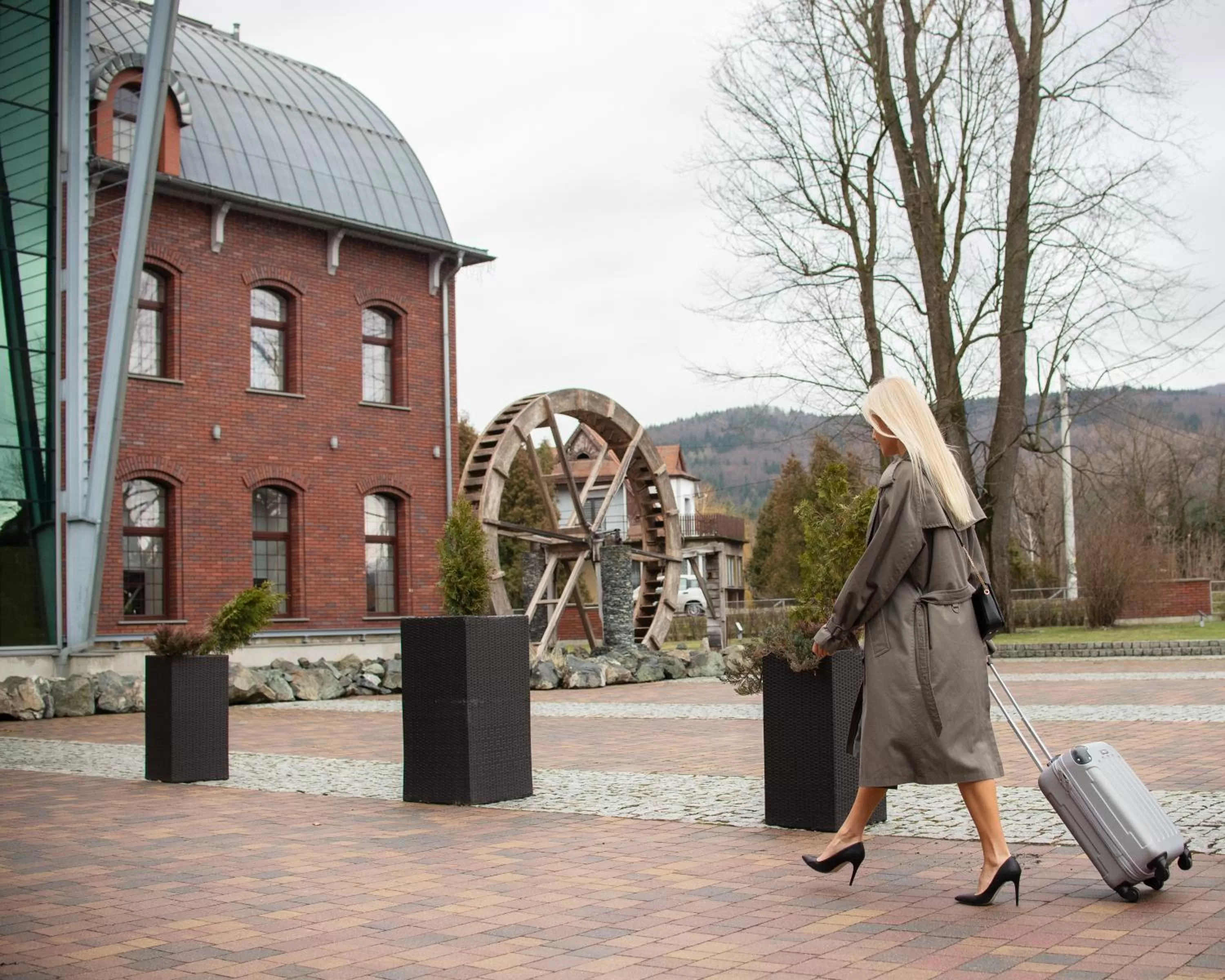 Facade/entrance in Młyn Jacka Hotel & Spa