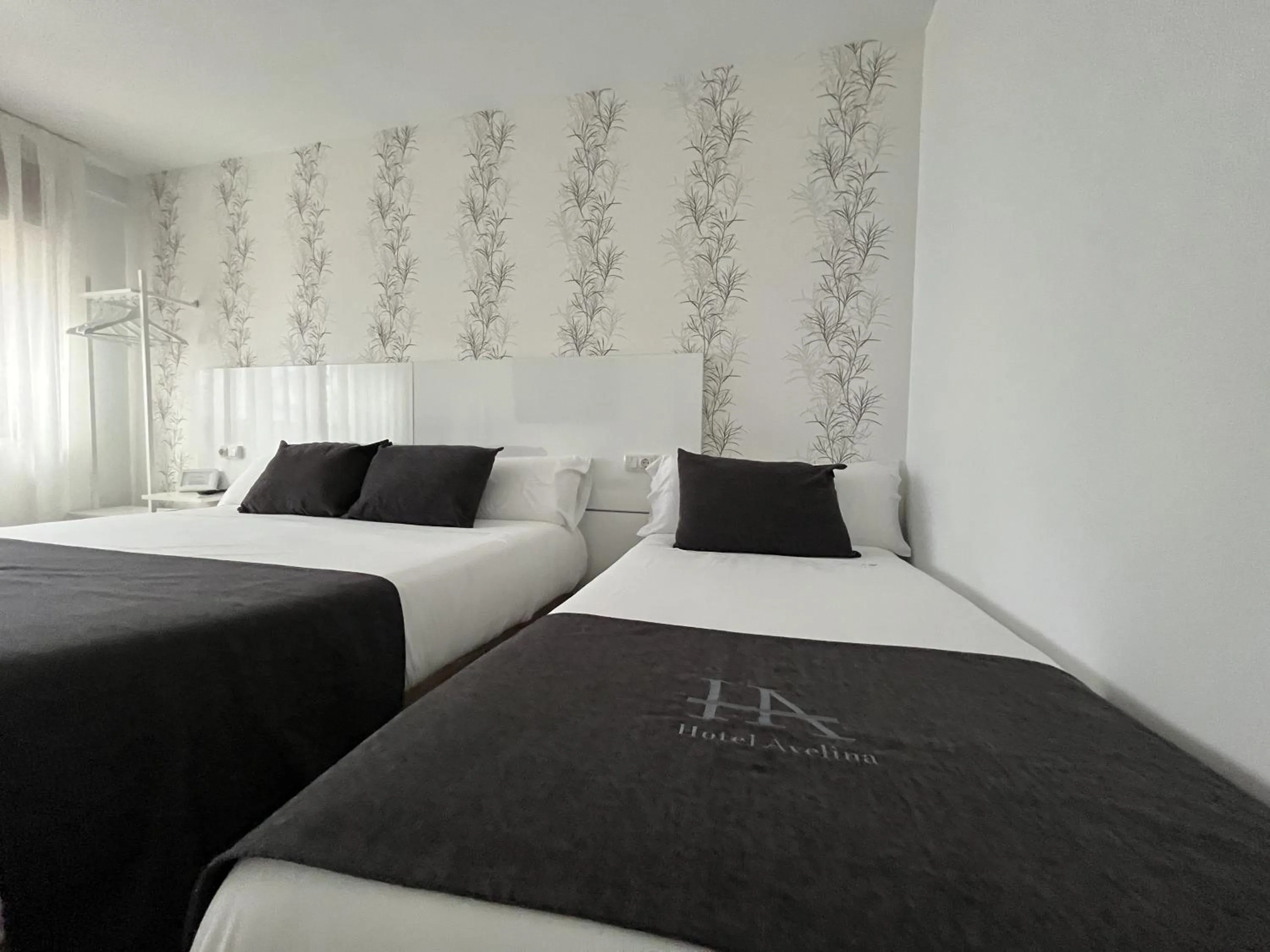 Bed in Hotel Avelina