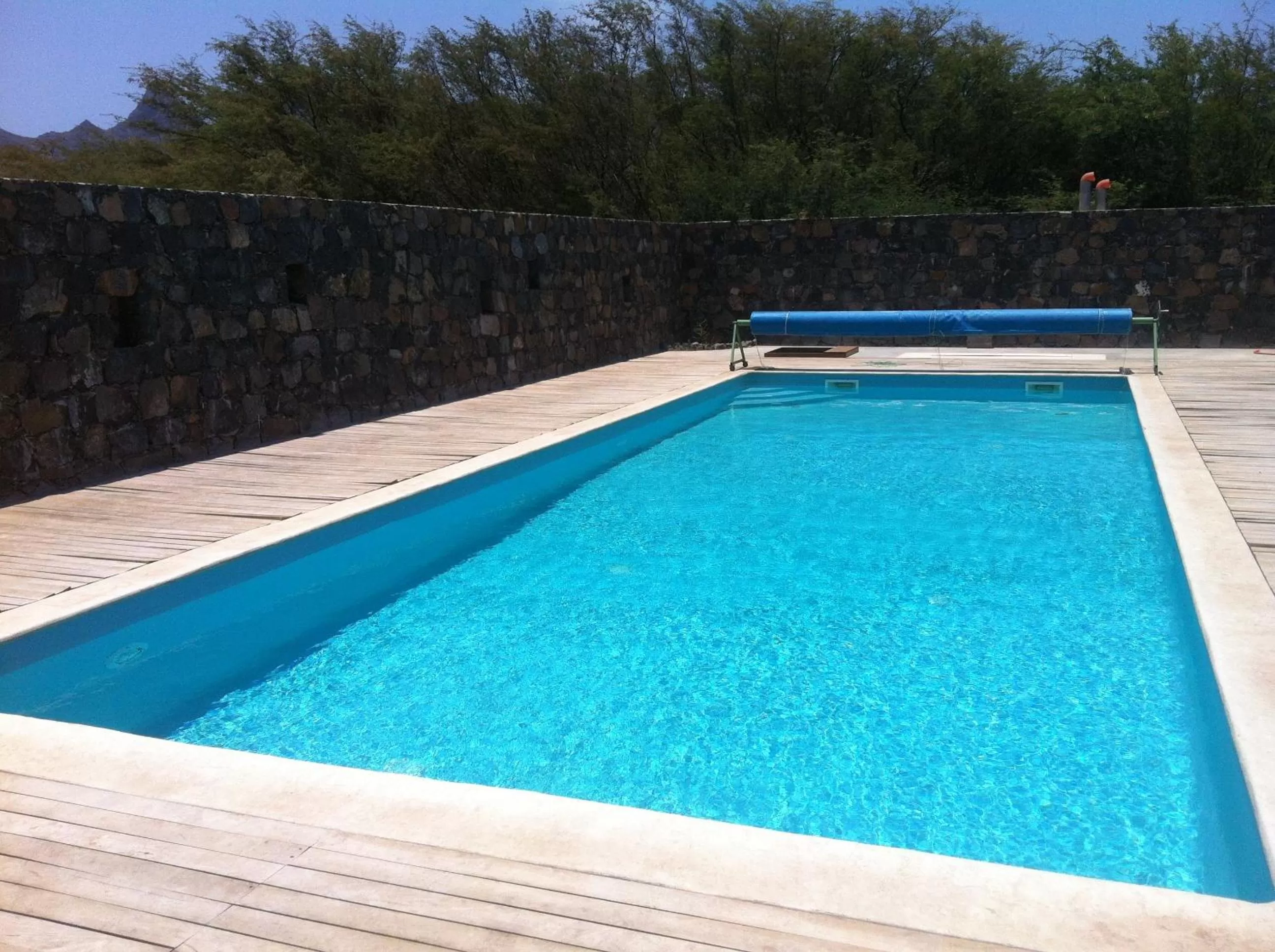 Swimming pool in Villa Morabeza Guest House