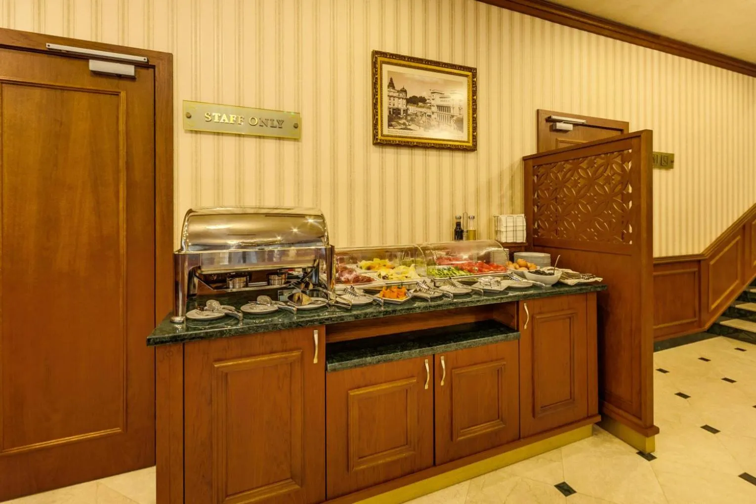 Buffet breakfast in Hotel COOP, Sofia